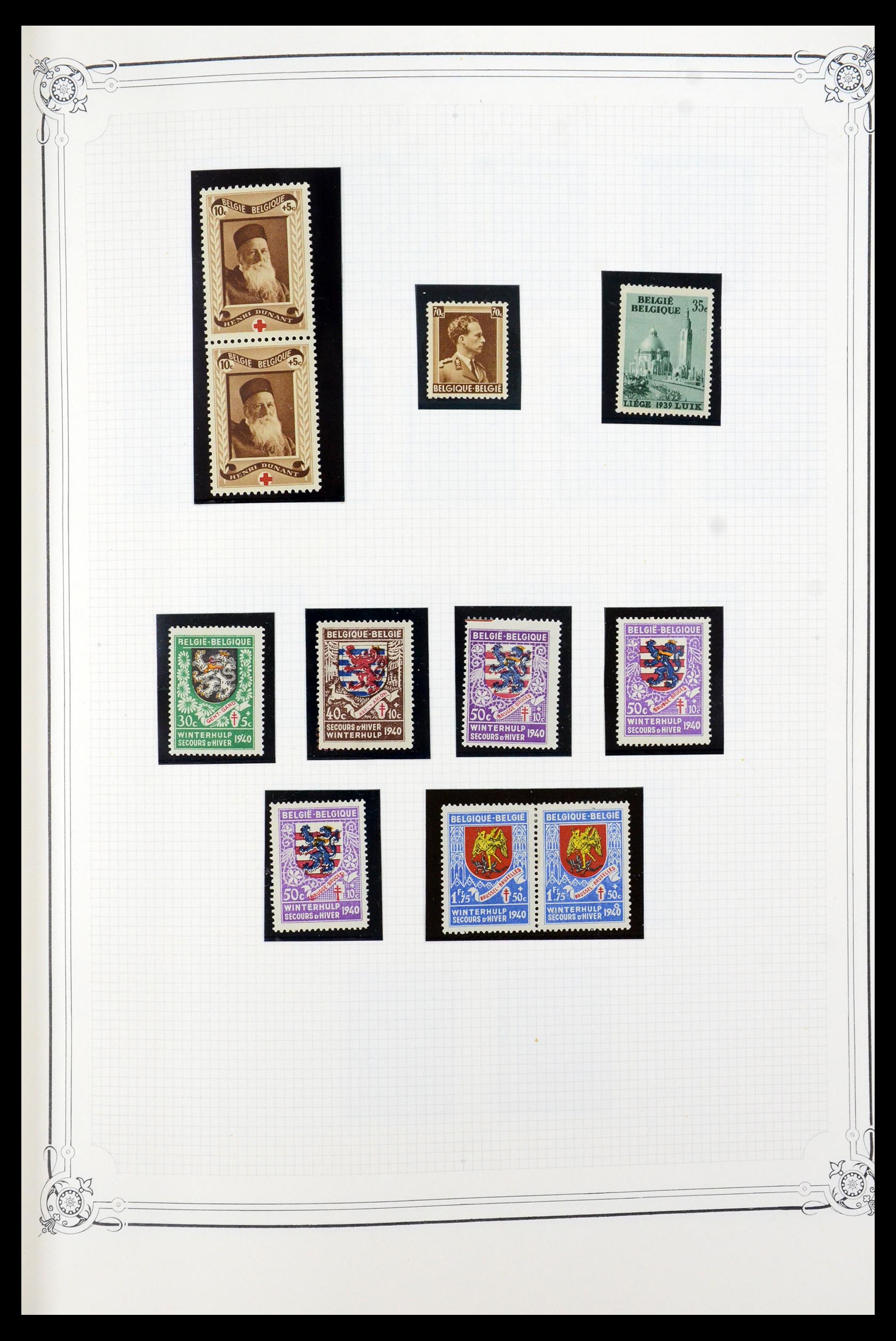 35917 011 - Stamp Collection 35917 Belgium 1870-1983.