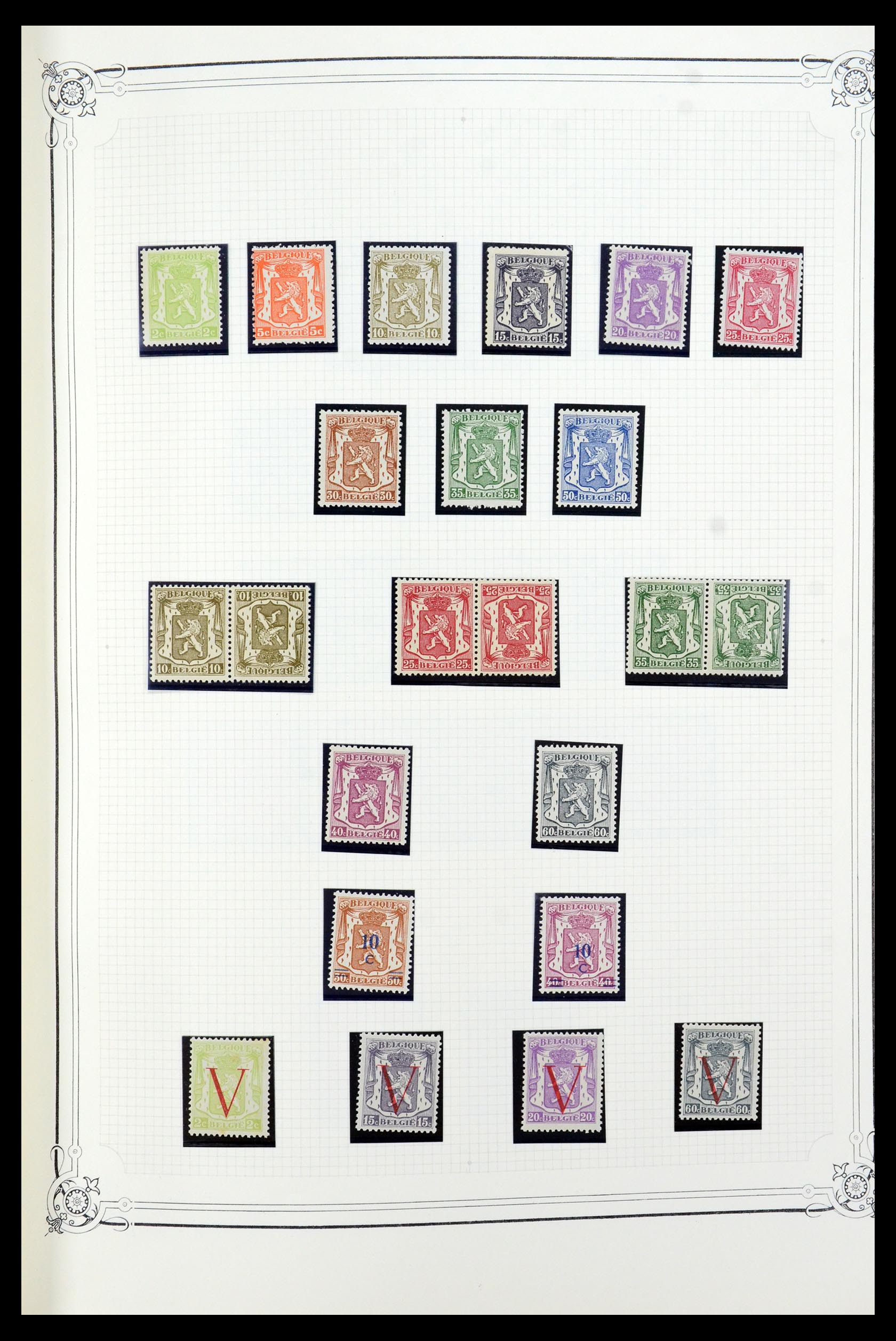 35917 014 - Stamp Collection 35917 Belgium 1870-1983.