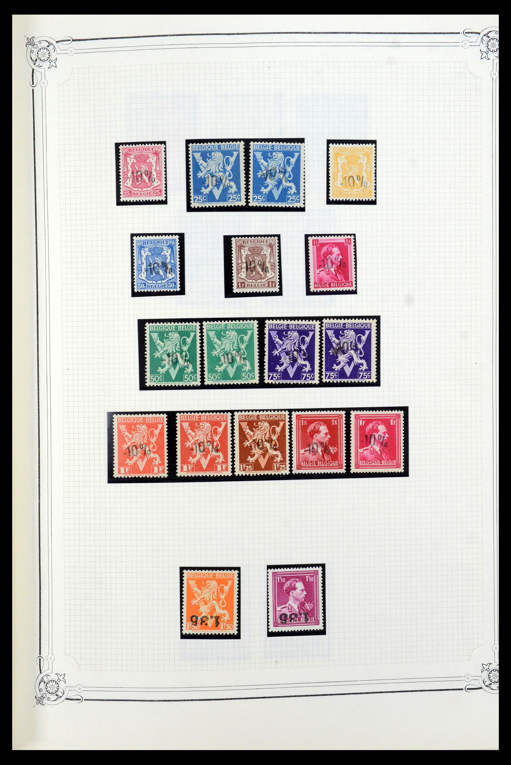 35917 015 - Stamp Collection 35917 Belgium 1870-1983.