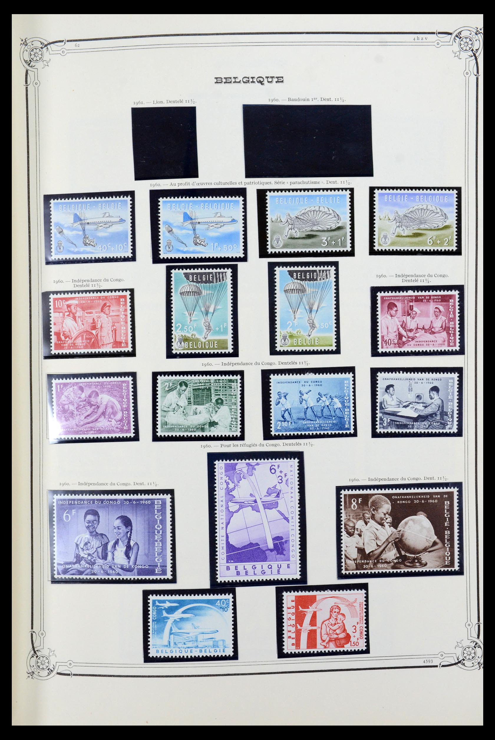 35917 018 - Stamp Collection 35917 Belgium 1870-1983.
