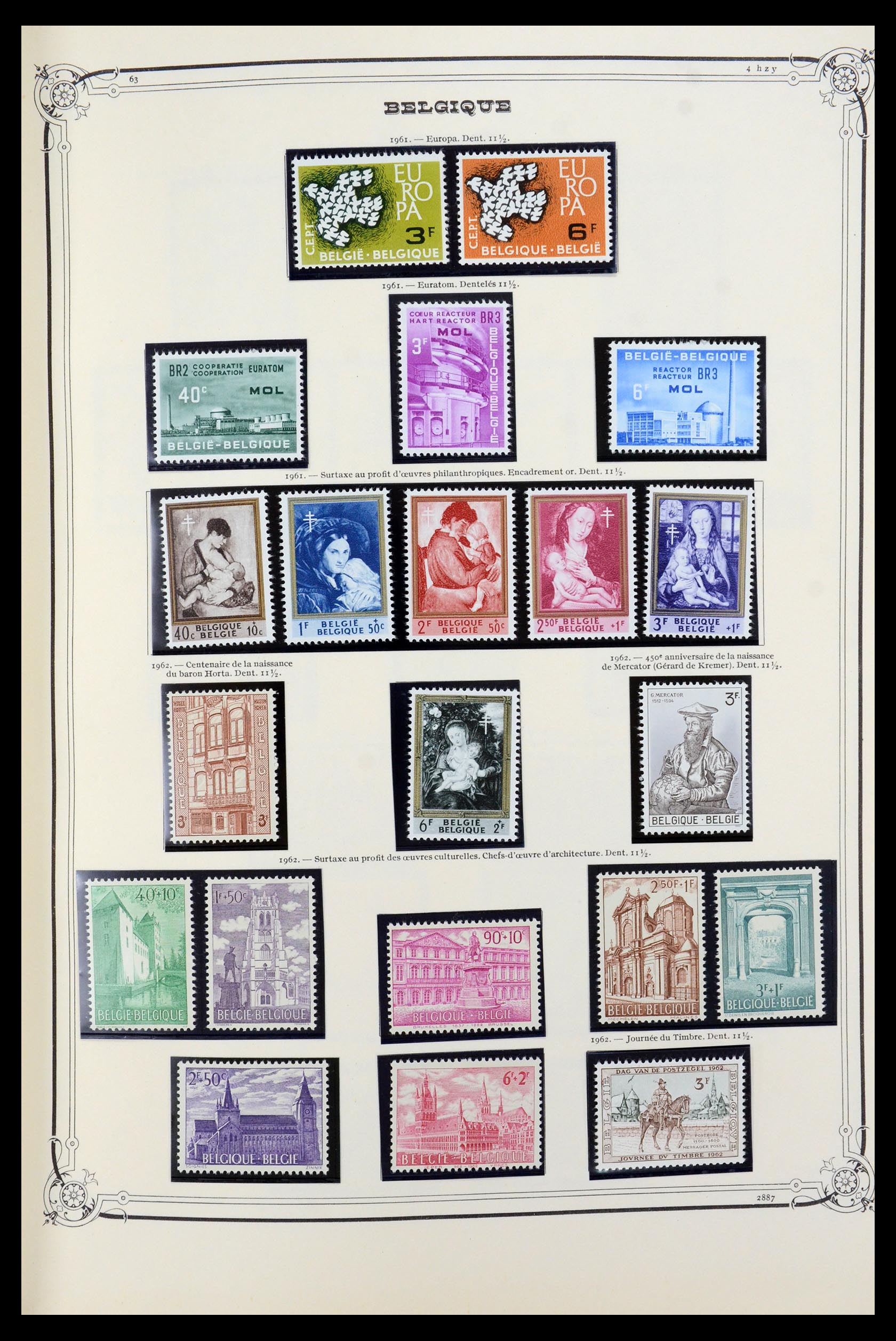 35917 021 - Stamp Collection 35917 Belgium 1870-1983.