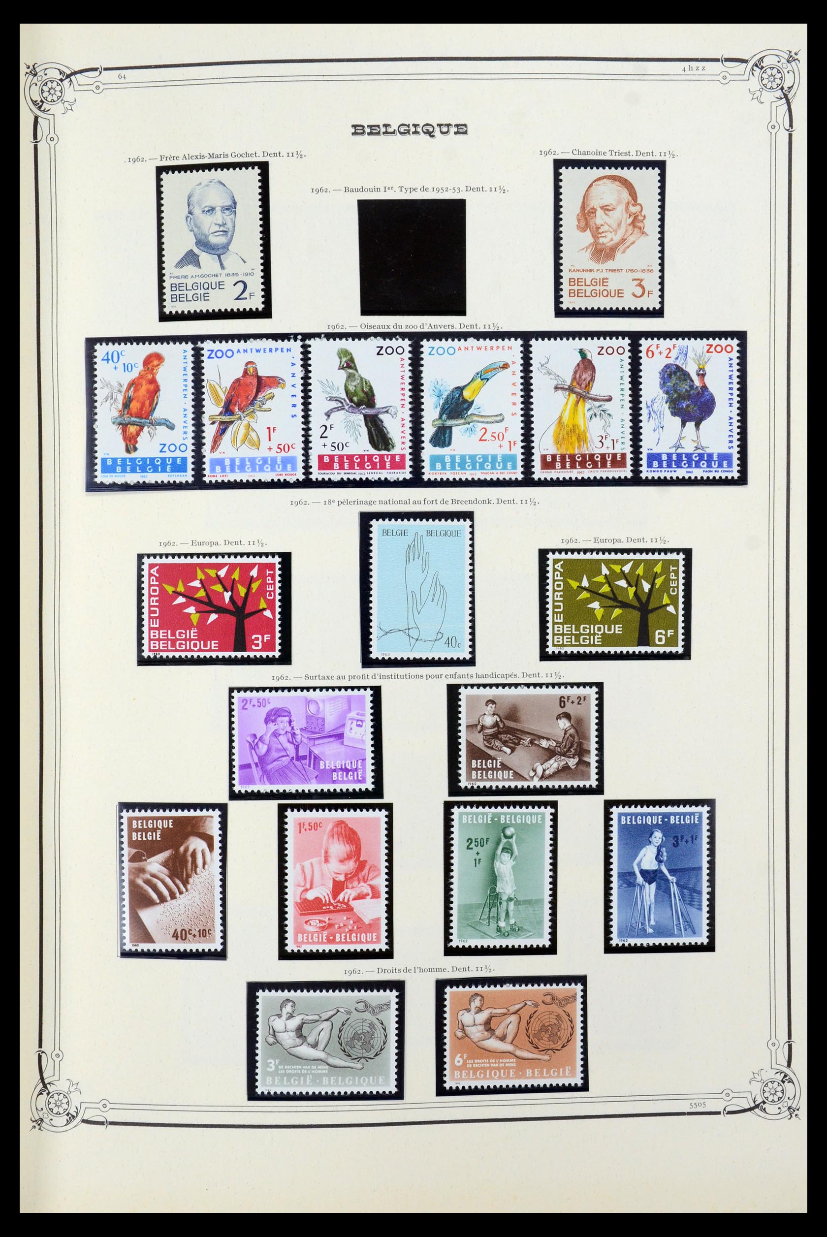 35917 022 - Stamp Collection 35917 Belgium 1870-1983.