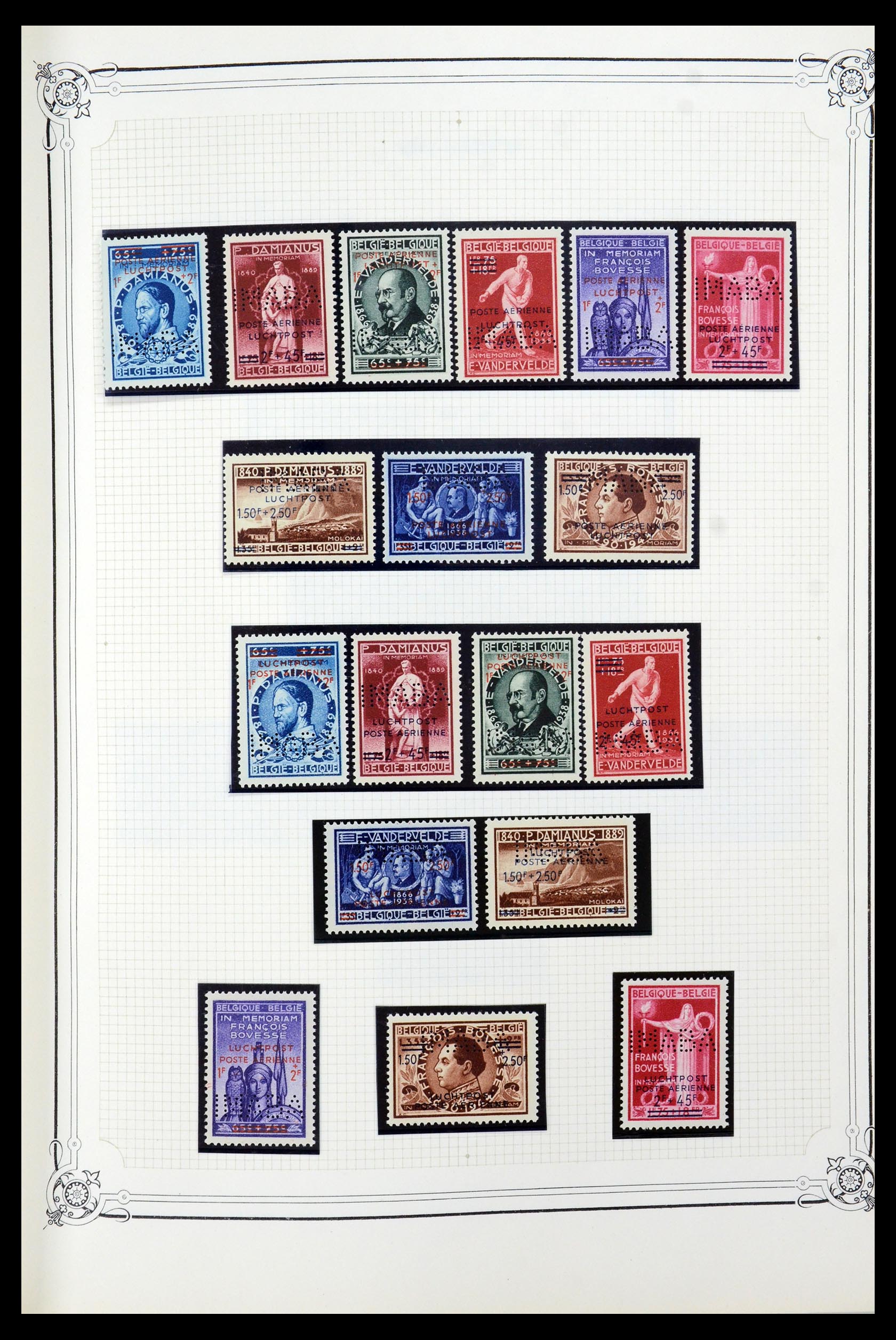 35917 023 - Stamp Collection 35917 Belgium 1870-1983.
