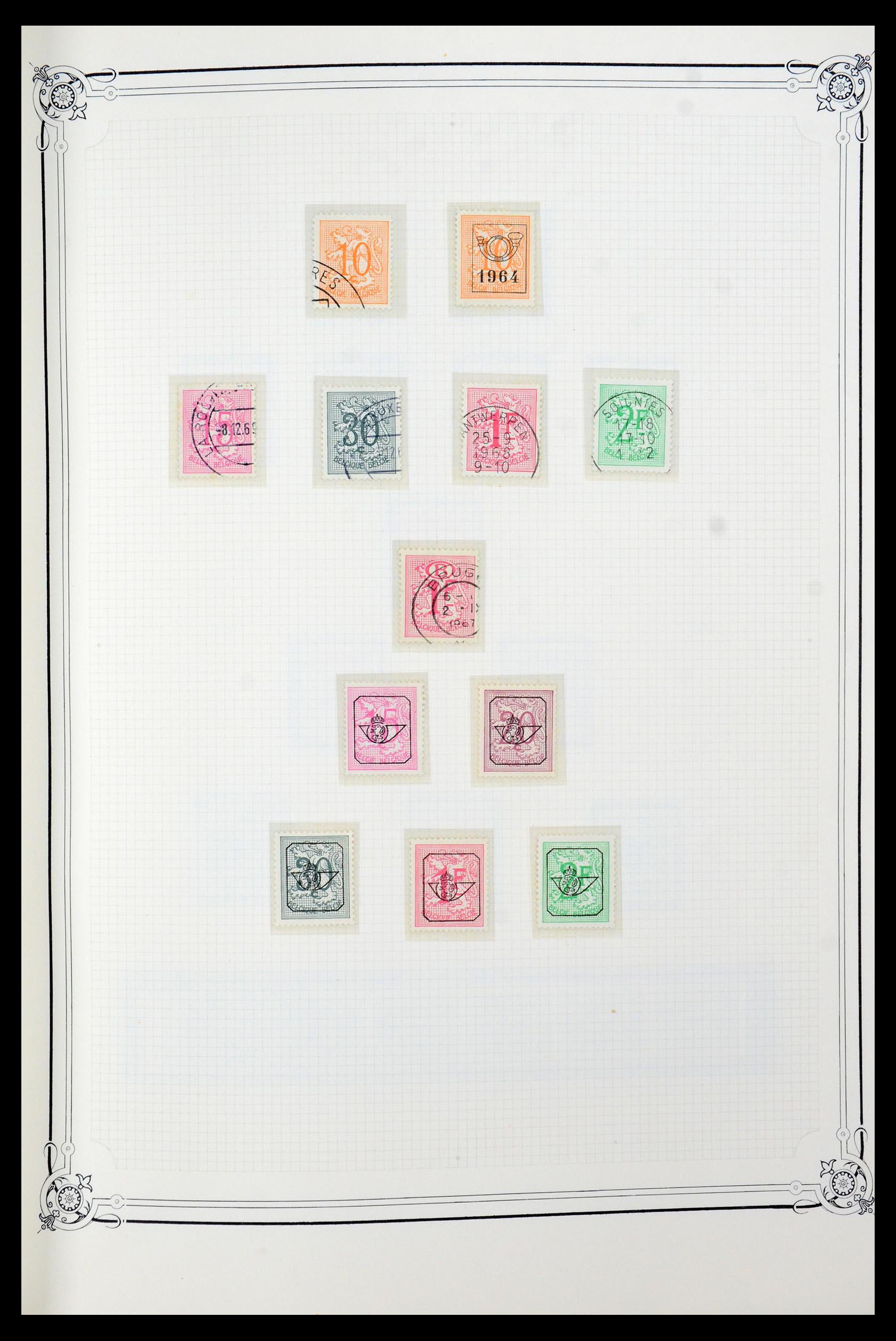 35917 026 - Stamp Collection 35917 Belgium 1870-1983.
