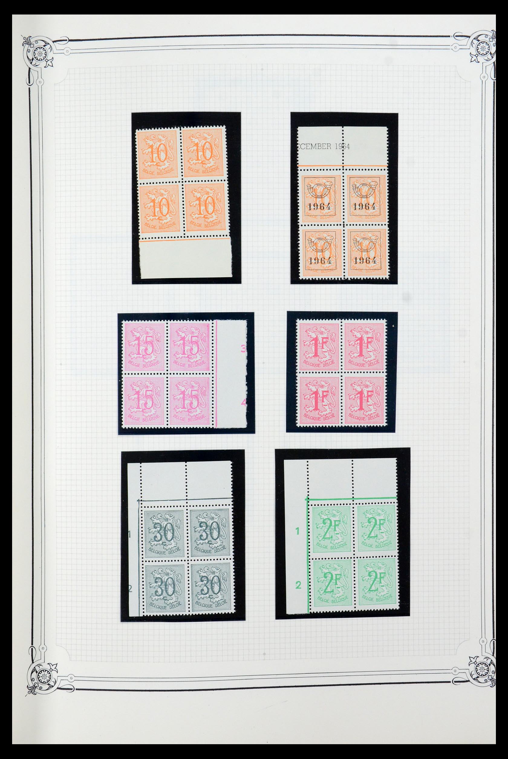 35917 028 - Stamp Collection 35917 Belgium 1870-1983.