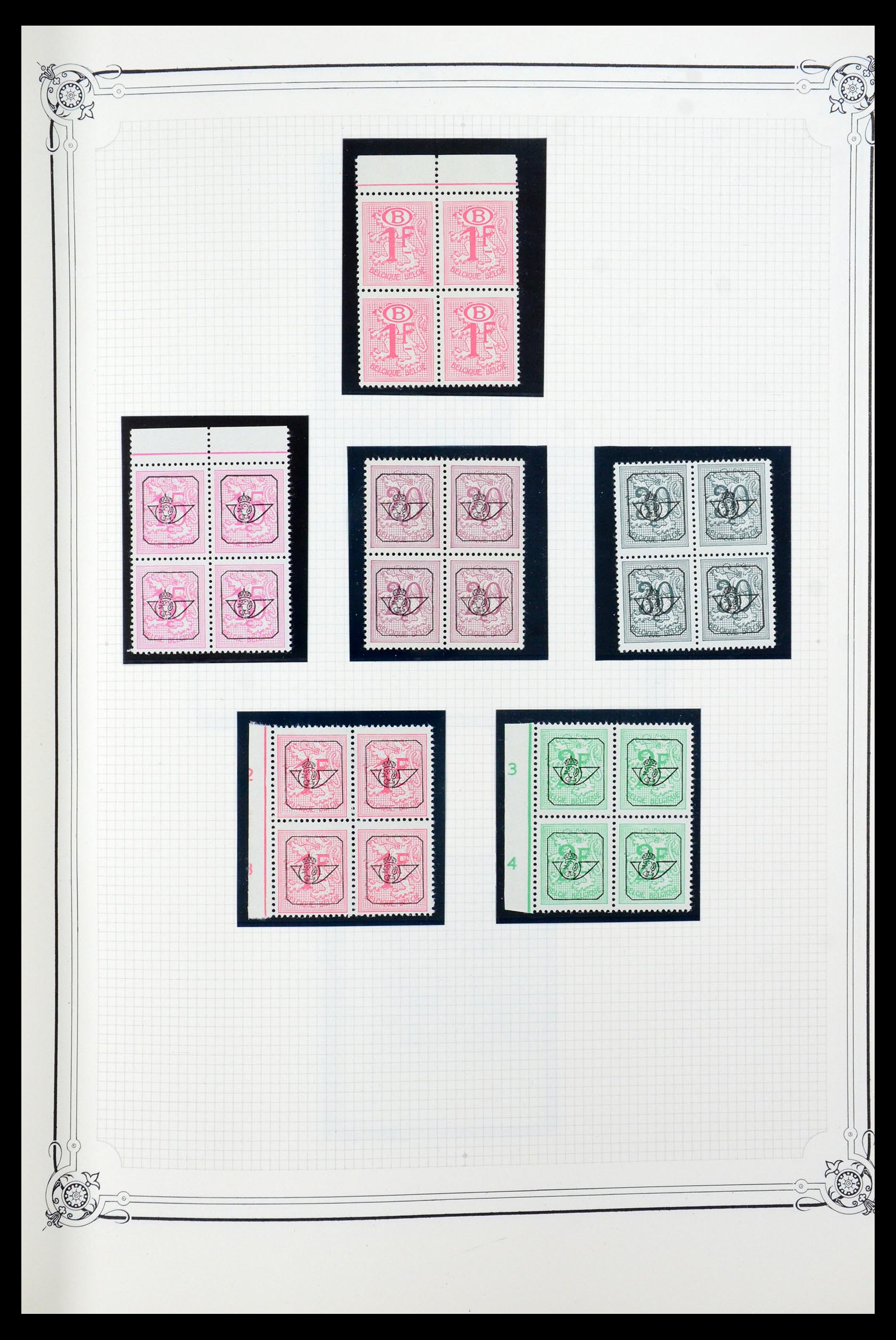 35917 029 - Postzegelverzameling 35917 België 1870-1983.