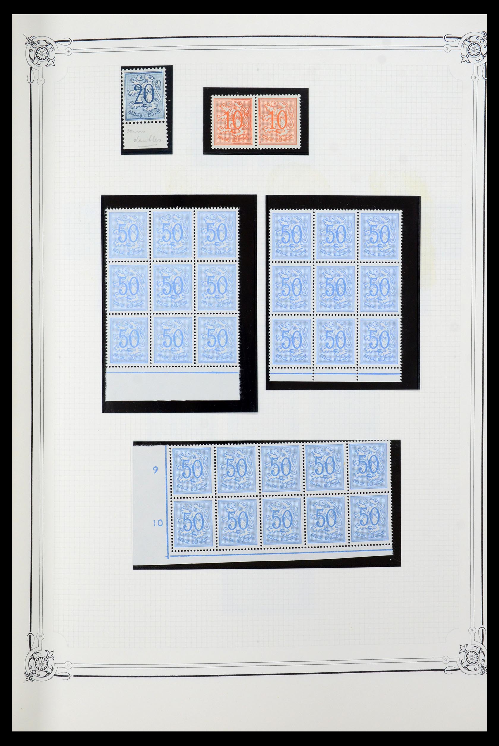 35917 032 - Stamp Collection 35917 Belgium 1870-1983.