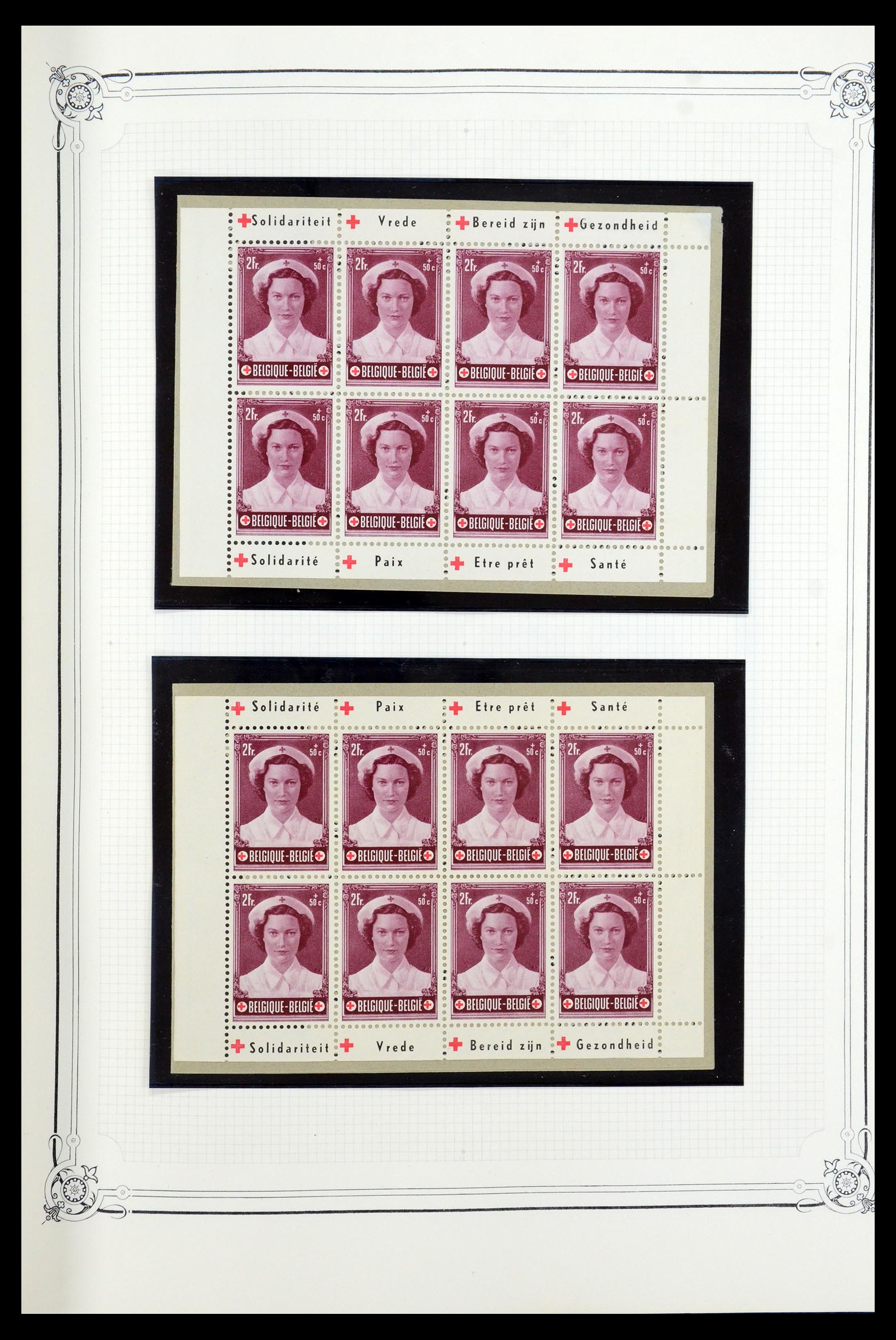 35917 040 - Postzegelverzameling 35917 België 1870-1983.