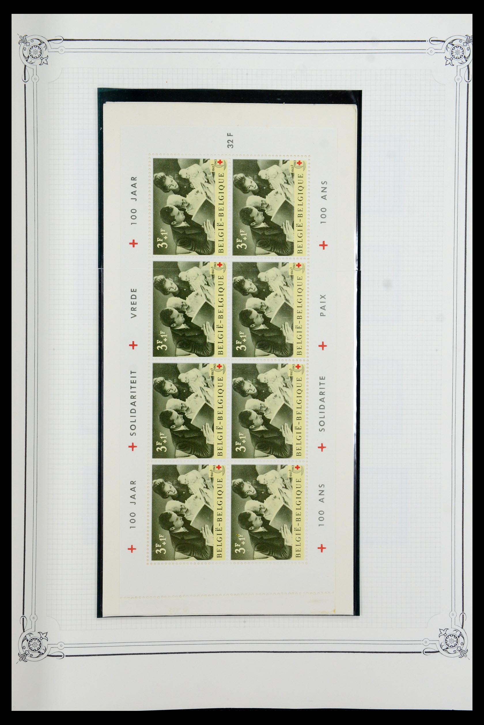 35917 044 - Postzegelverzameling 35917 België 1870-1983.