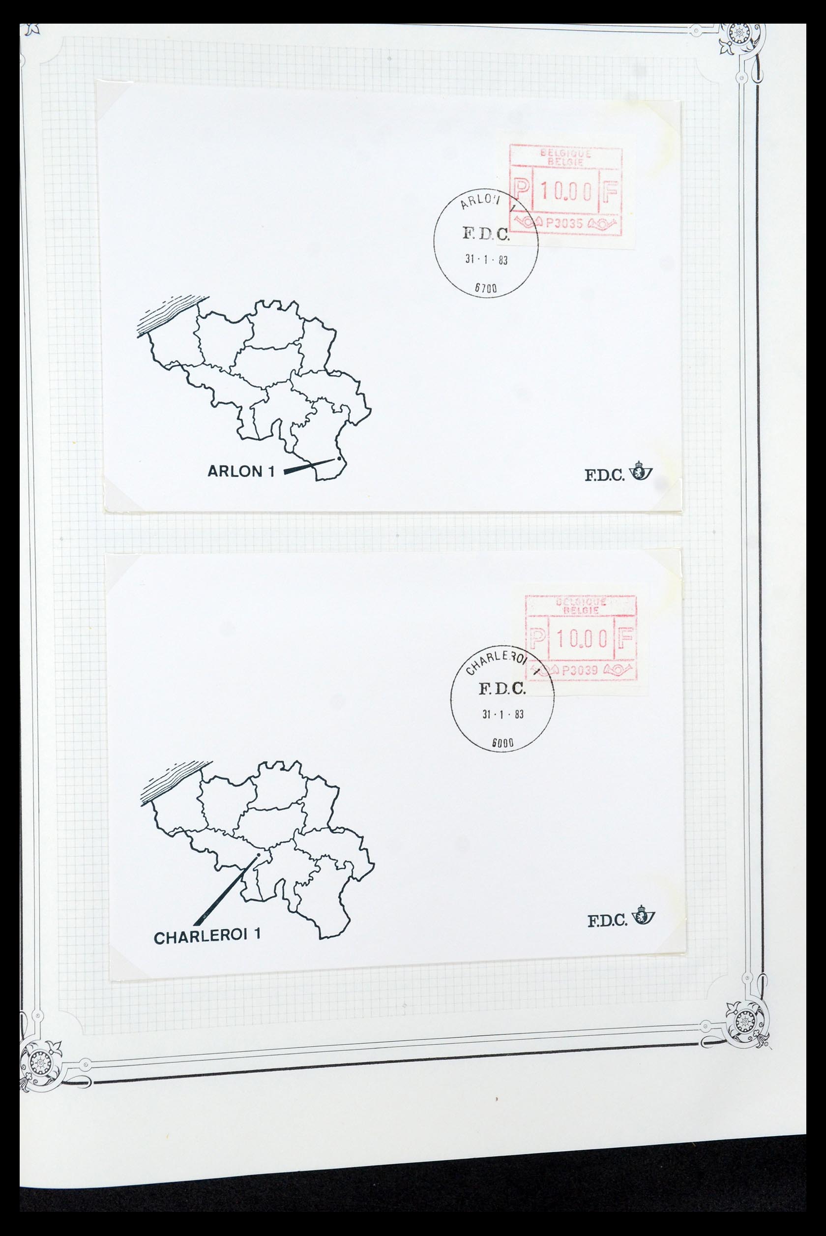 35917 056 - Stamp Collection 35917 Belgium 1870-1983.