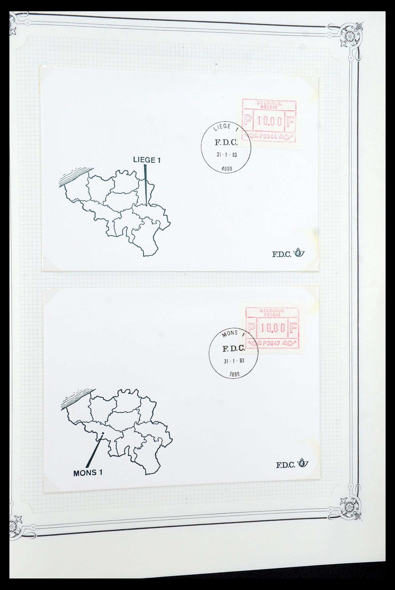 35917 057 - Postzegelverzameling 35917 België 1870-1983.