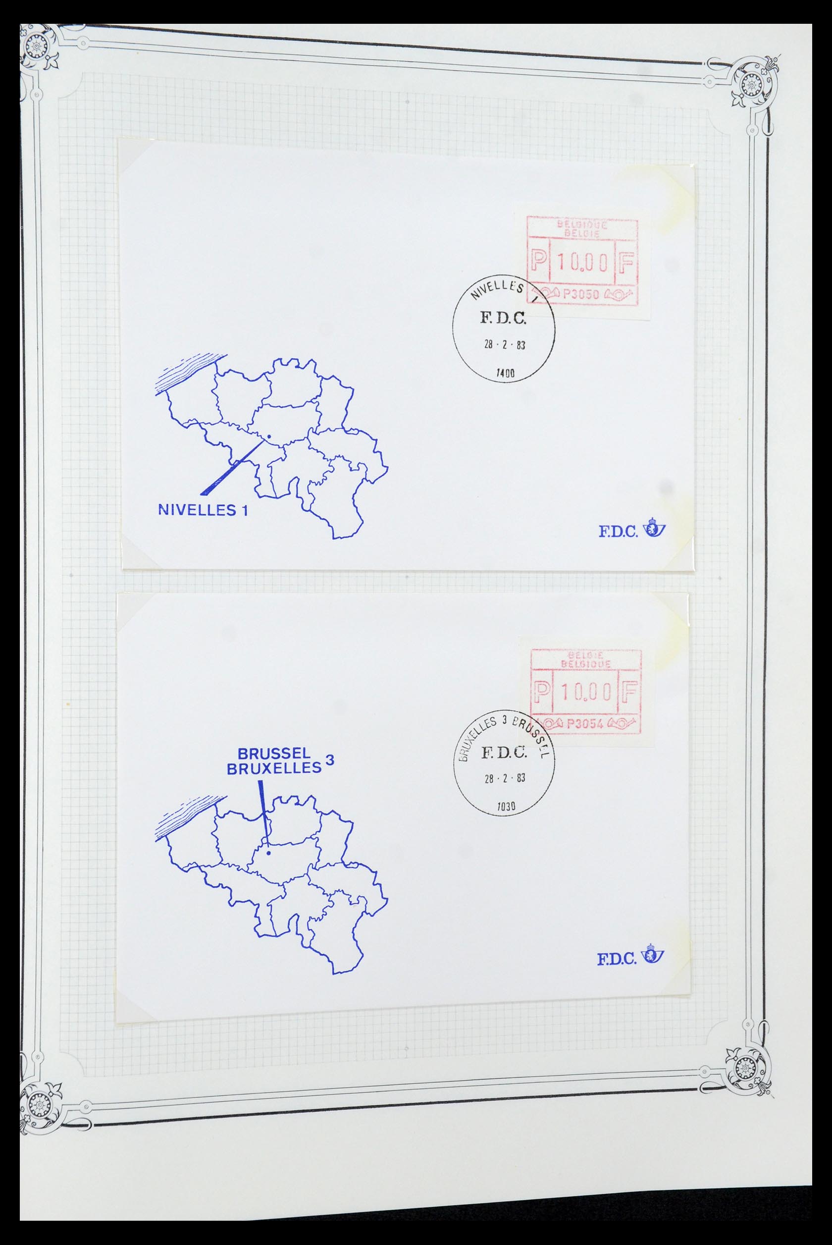 35917 064 - Postzegelverzameling 35917 België 1870-1983.