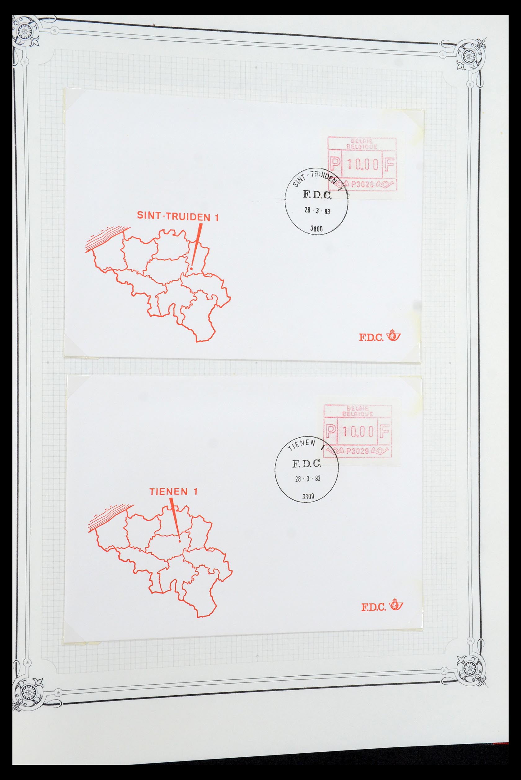 35917 069 - Postzegelverzameling 35917 België 1870-1983.