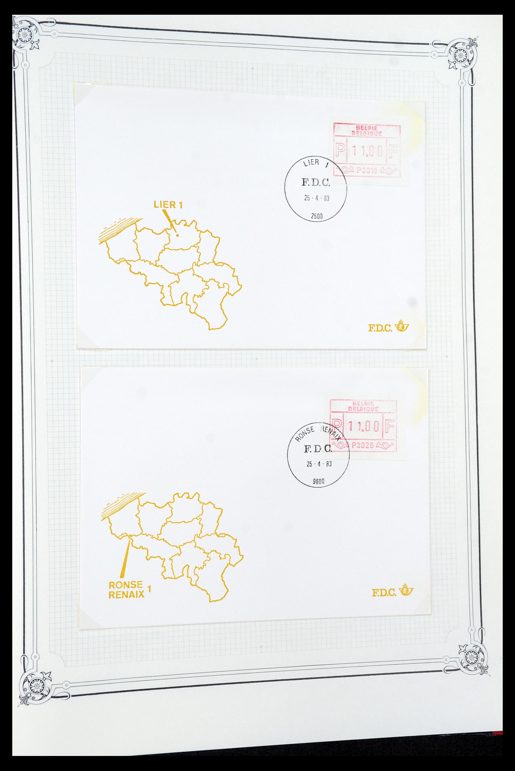 35917 074 - Postzegelverzameling 35917 België 1870-1983.