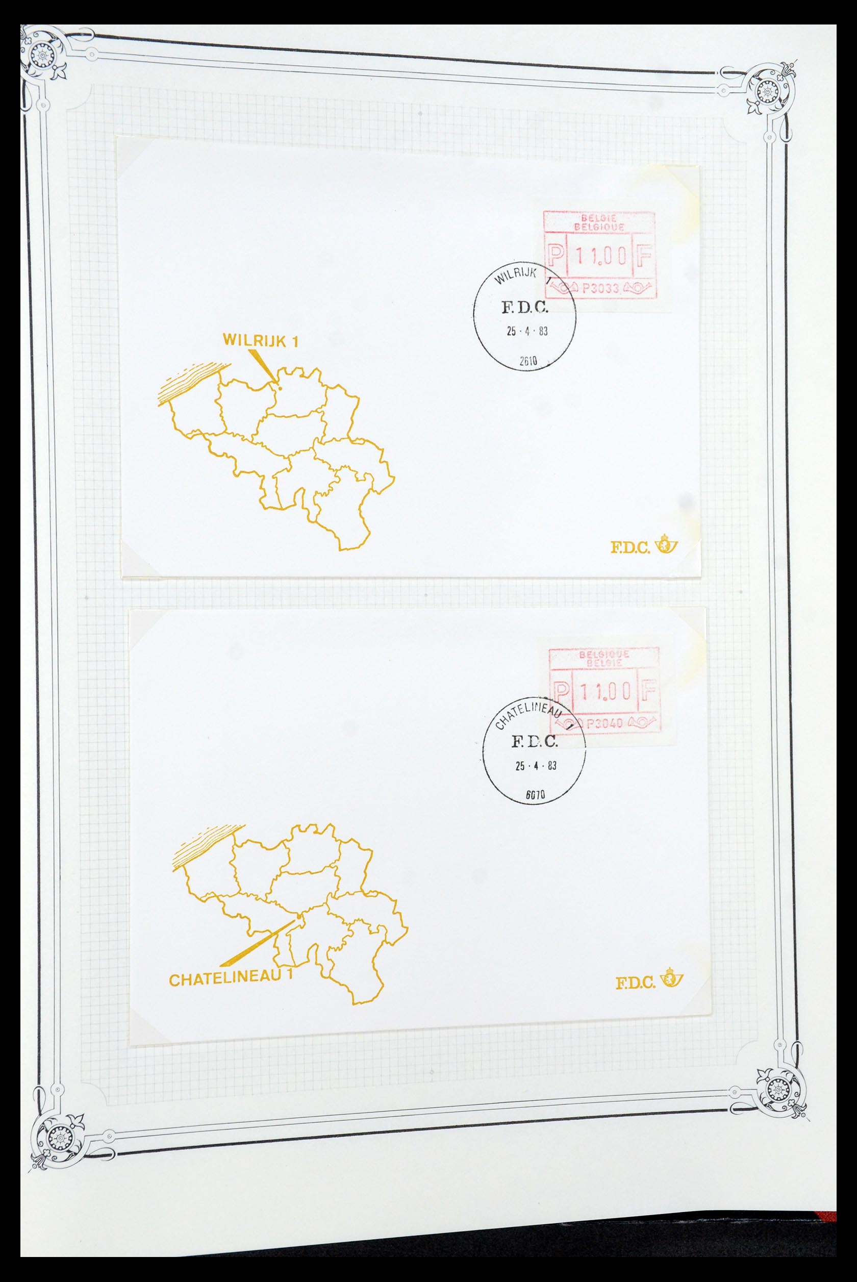35917 076 - Postzegelverzameling 35917 België 1870-1983.