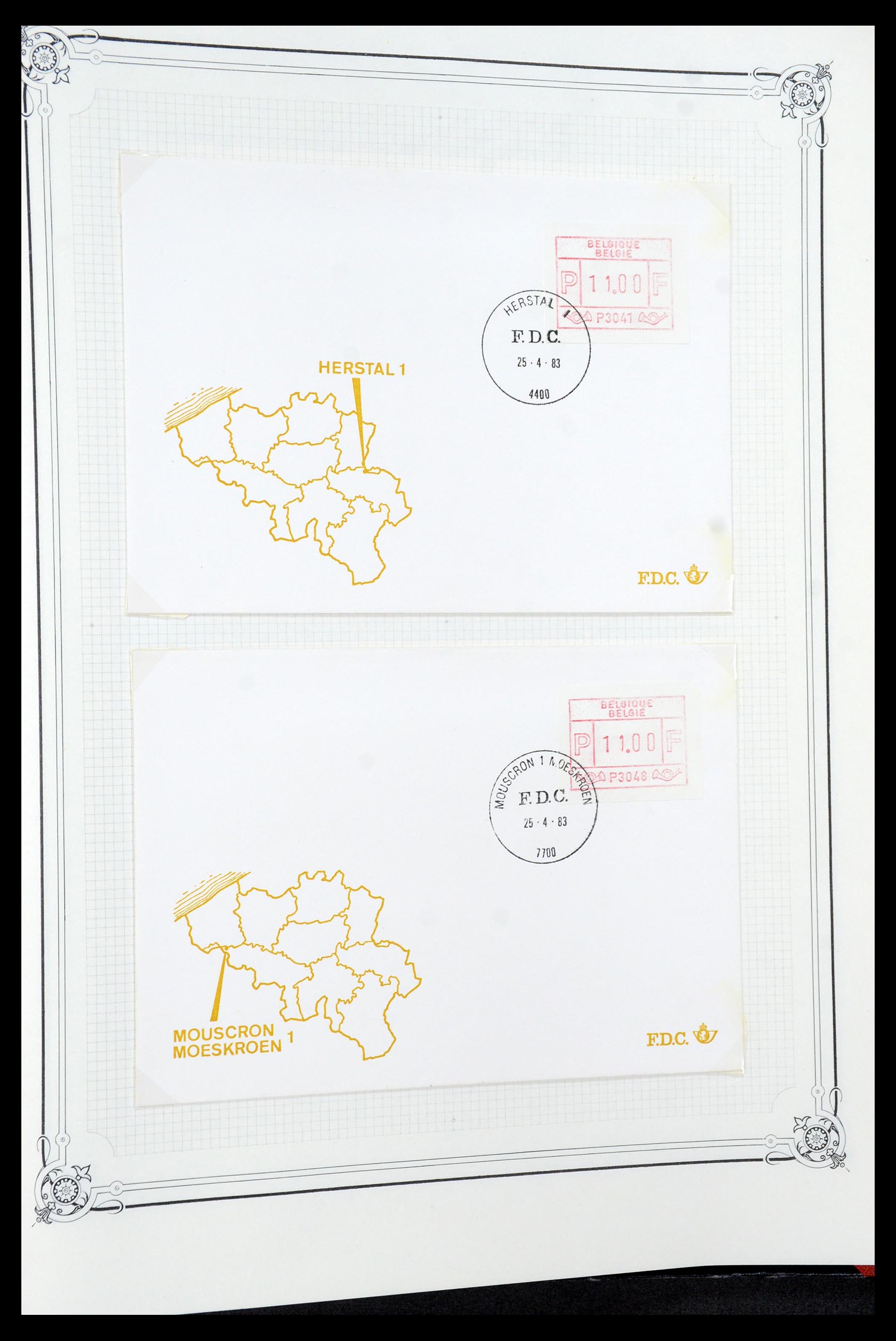 35917 077 - Postzegelverzameling 35917 België 1870-1983.