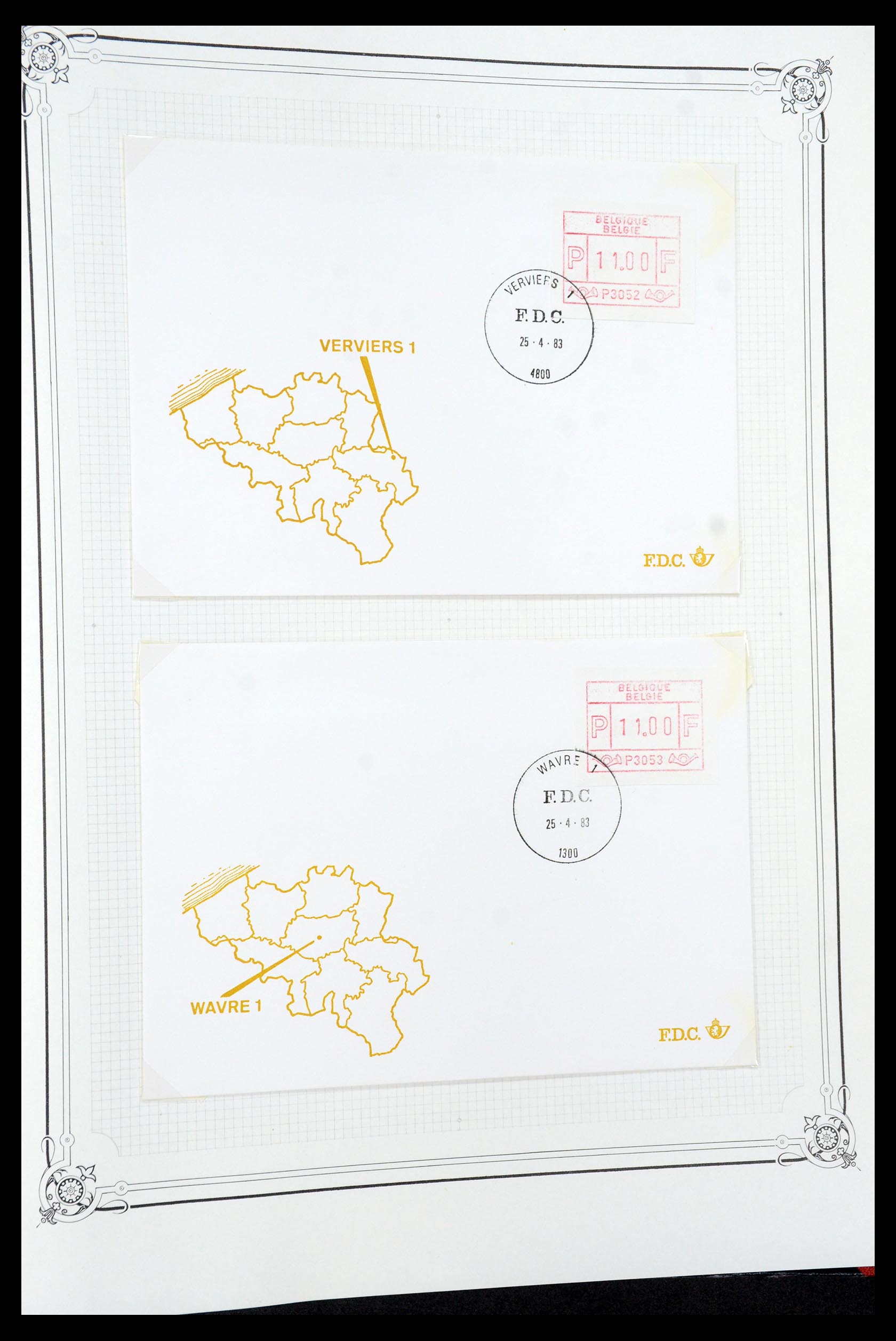 35917 078 - Postzegelverzameling 35917 België 1870-1983.