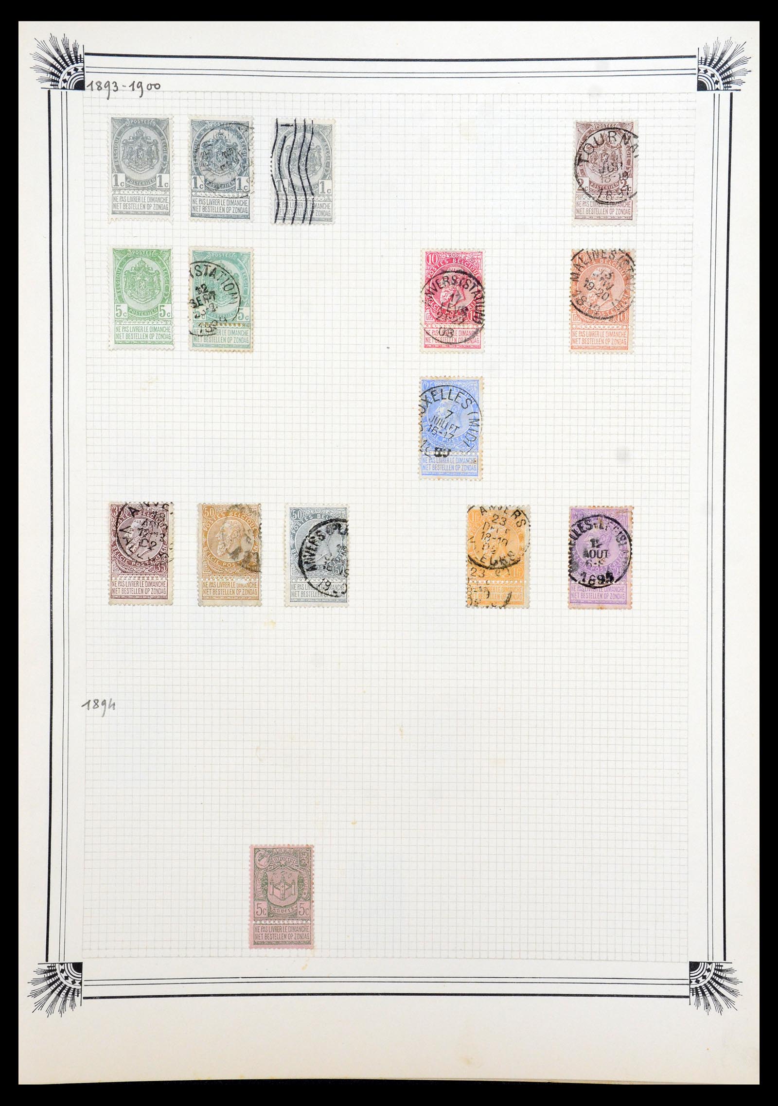 35918 004 - Stamp Collection 35918 European countries 1849-1940.
