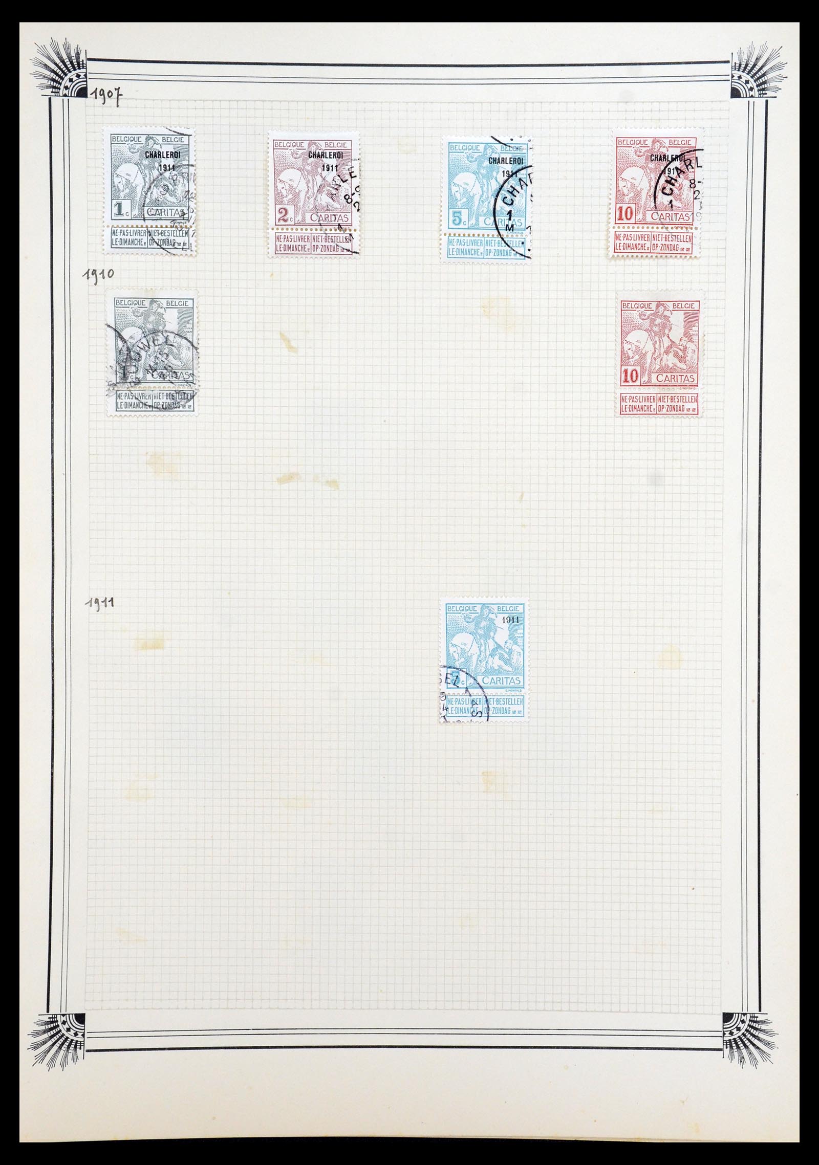 35918 006 - Postzegelverzameling 35918 Europese landen 1849-1940.