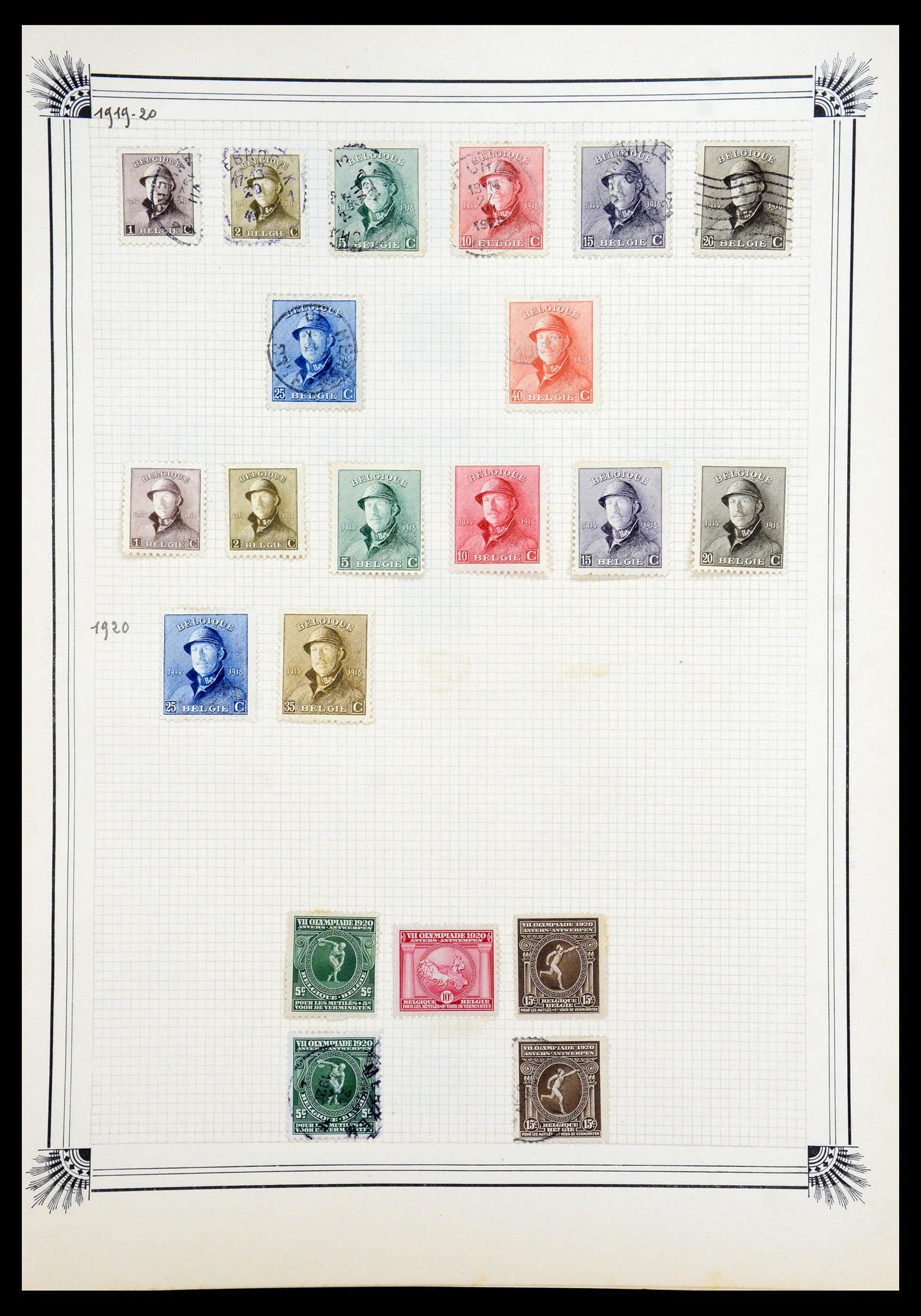 35918 010 - Stamp Collection 35918 European countries 1849-1940.