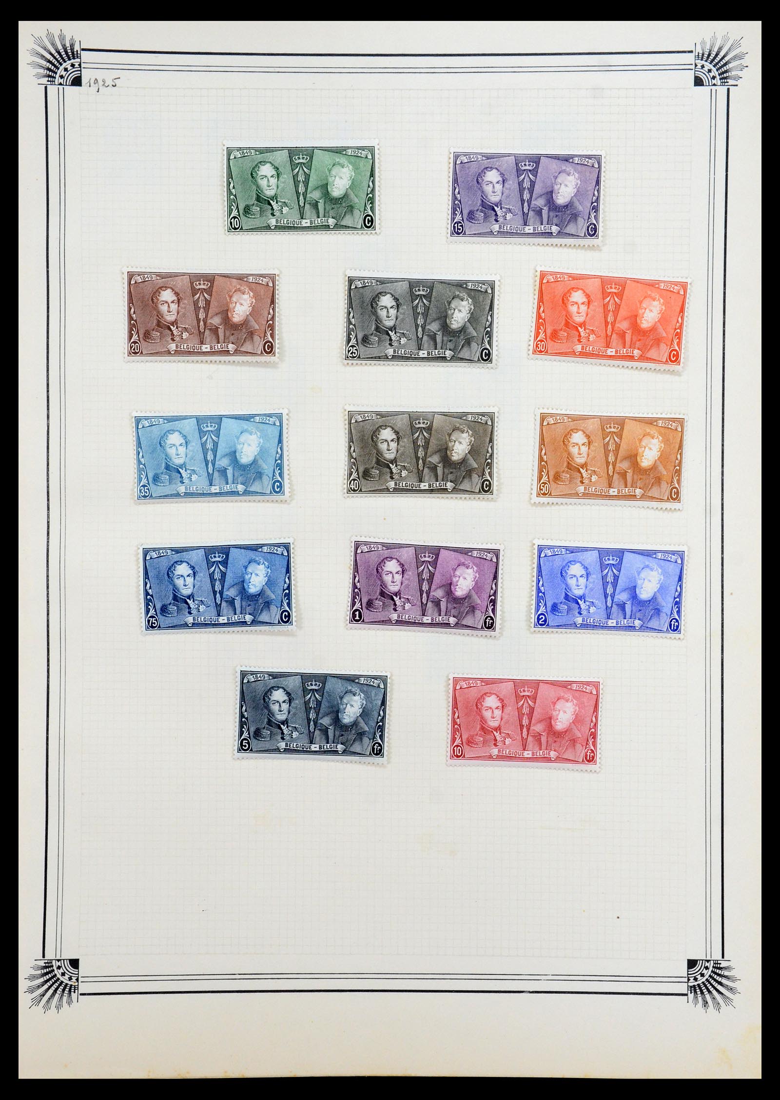 35918 015 - Postzegelverzameling 35918 Europese landen 1849-1940.