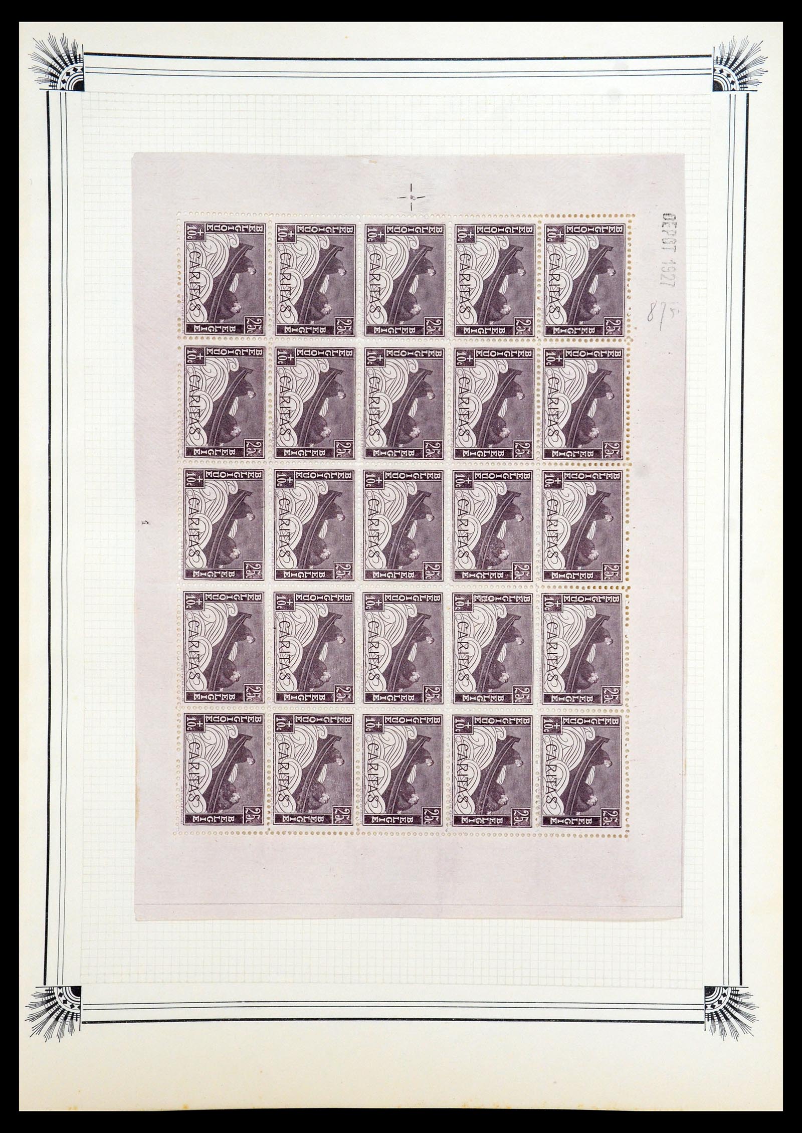 35918 018 - Postzegelverzameling 35918 Europese landen 1849-1940.