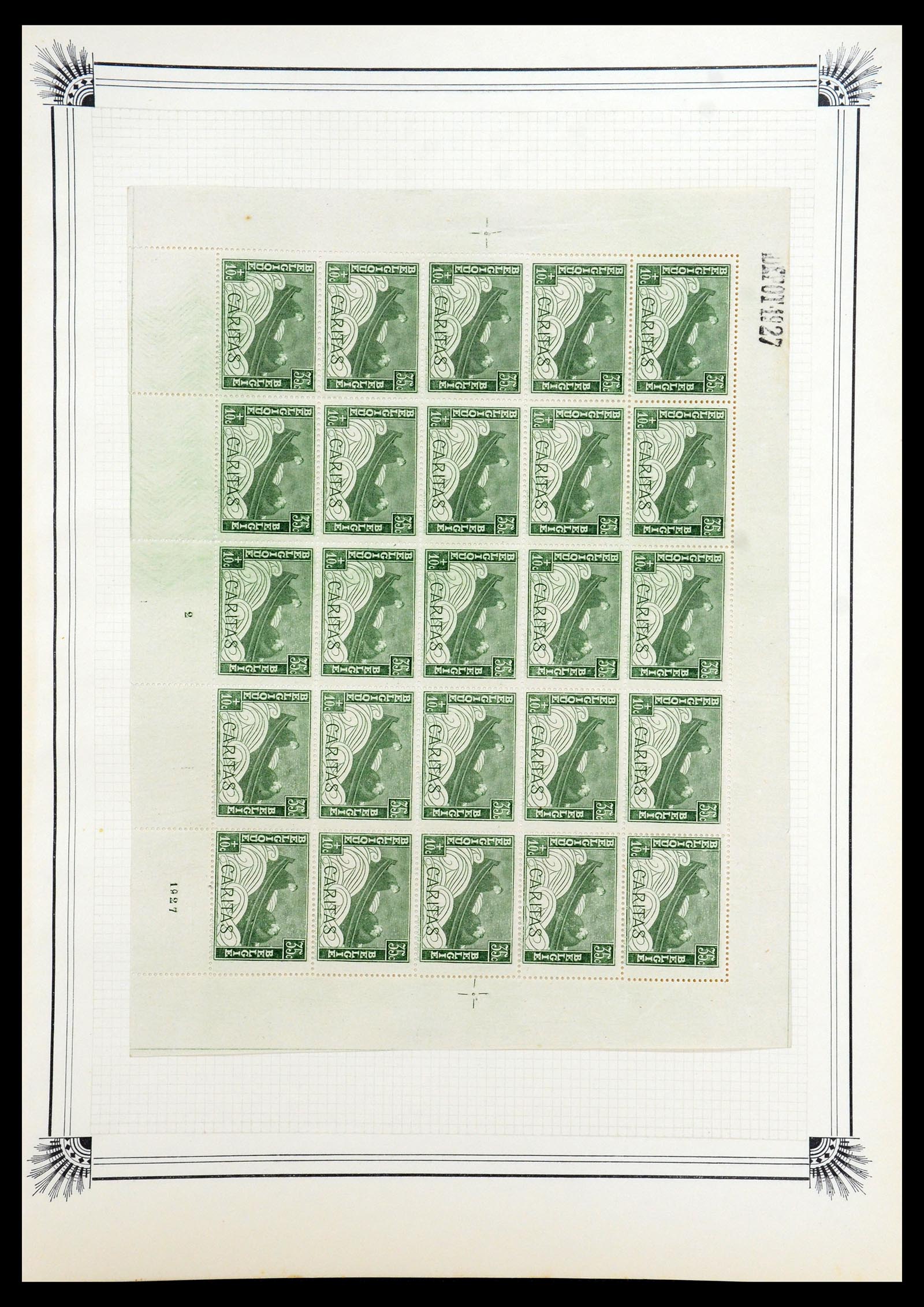 35918 019 - Postzegelverzameling 35918 Europese landen 1849-1940.