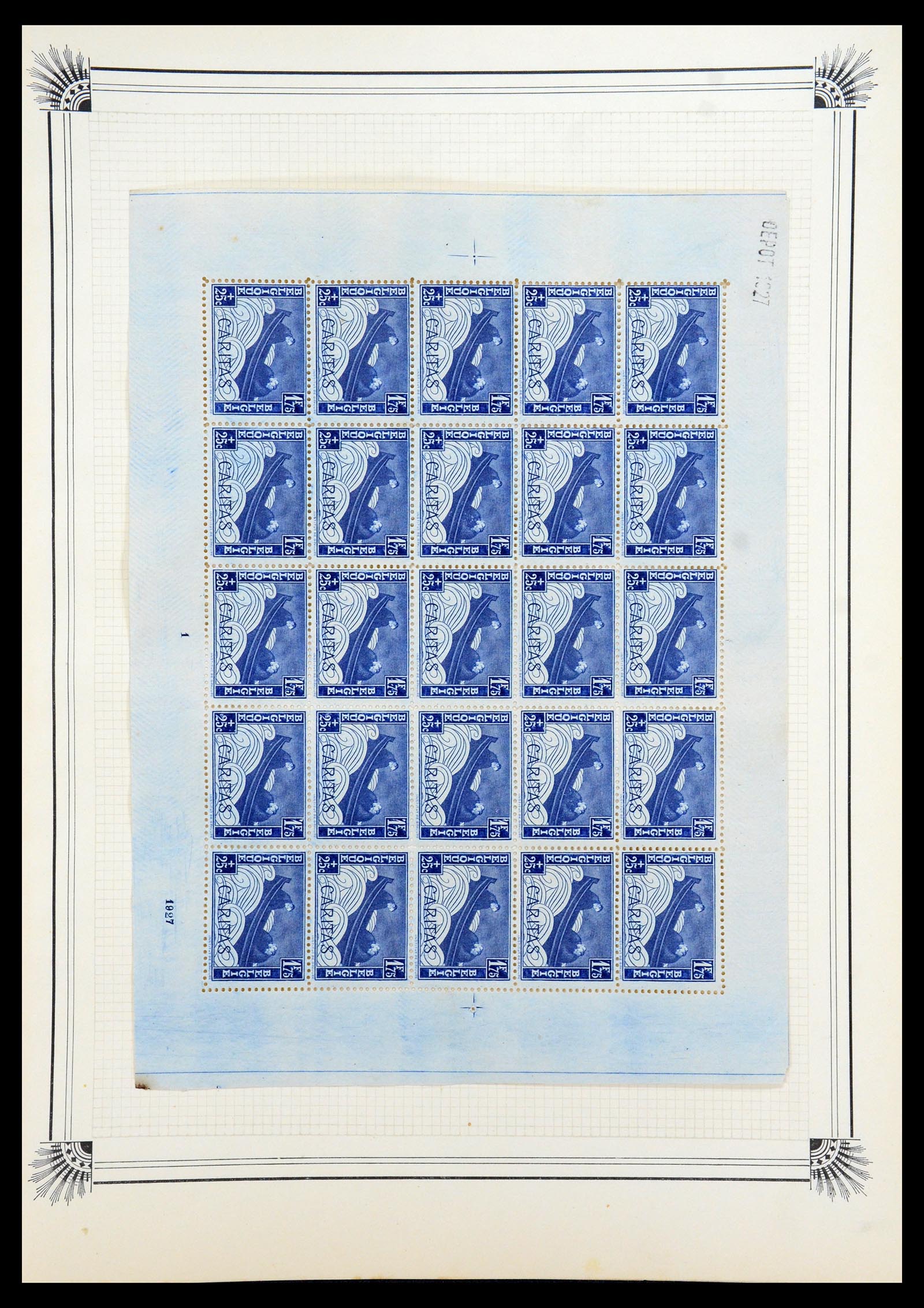 35918 021 - Postzegelverzameling 35918 Europese landen 1849-1940.