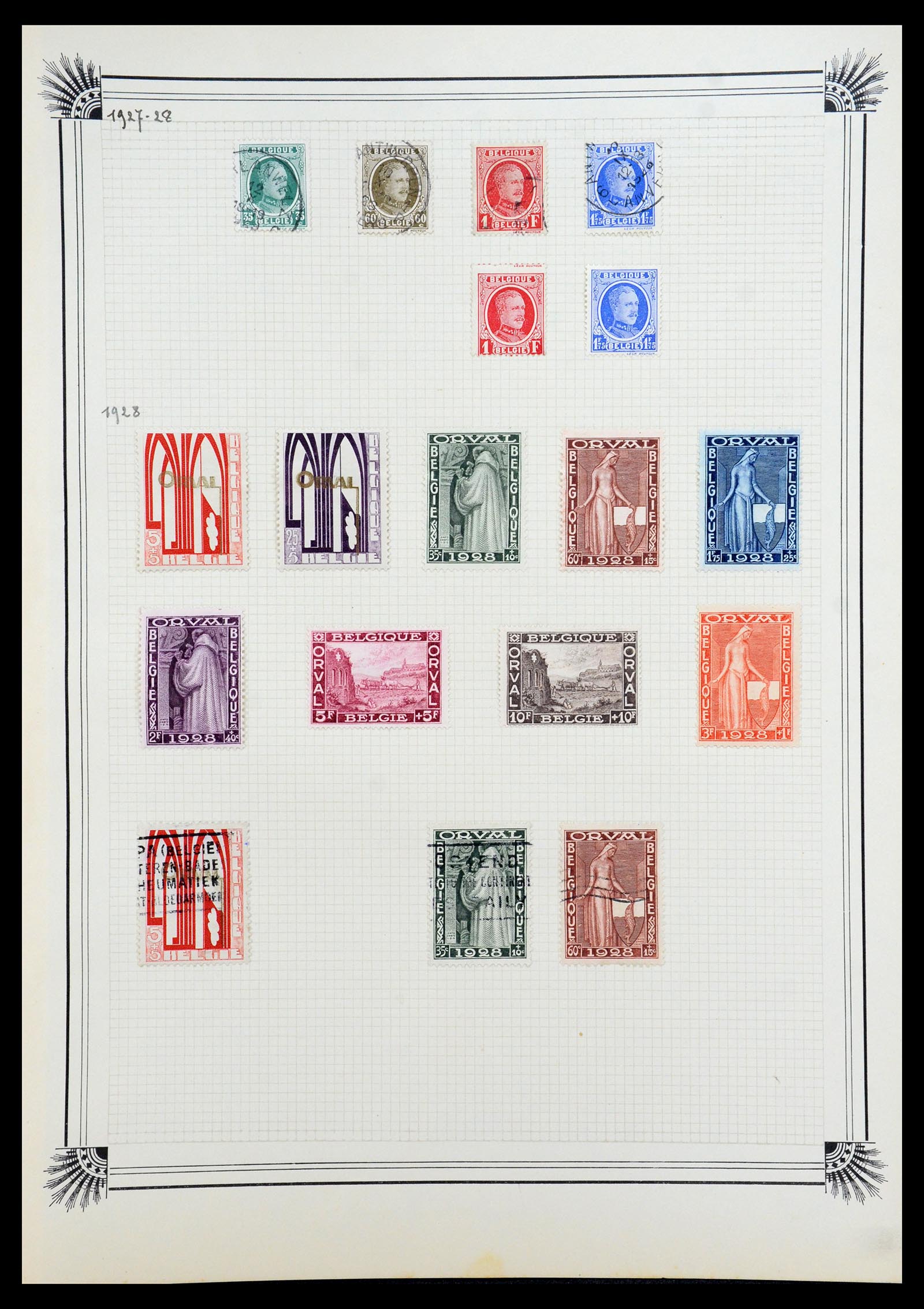 35918 023 - Postzegelverzameling 35918 Europese landen 1849-1940.