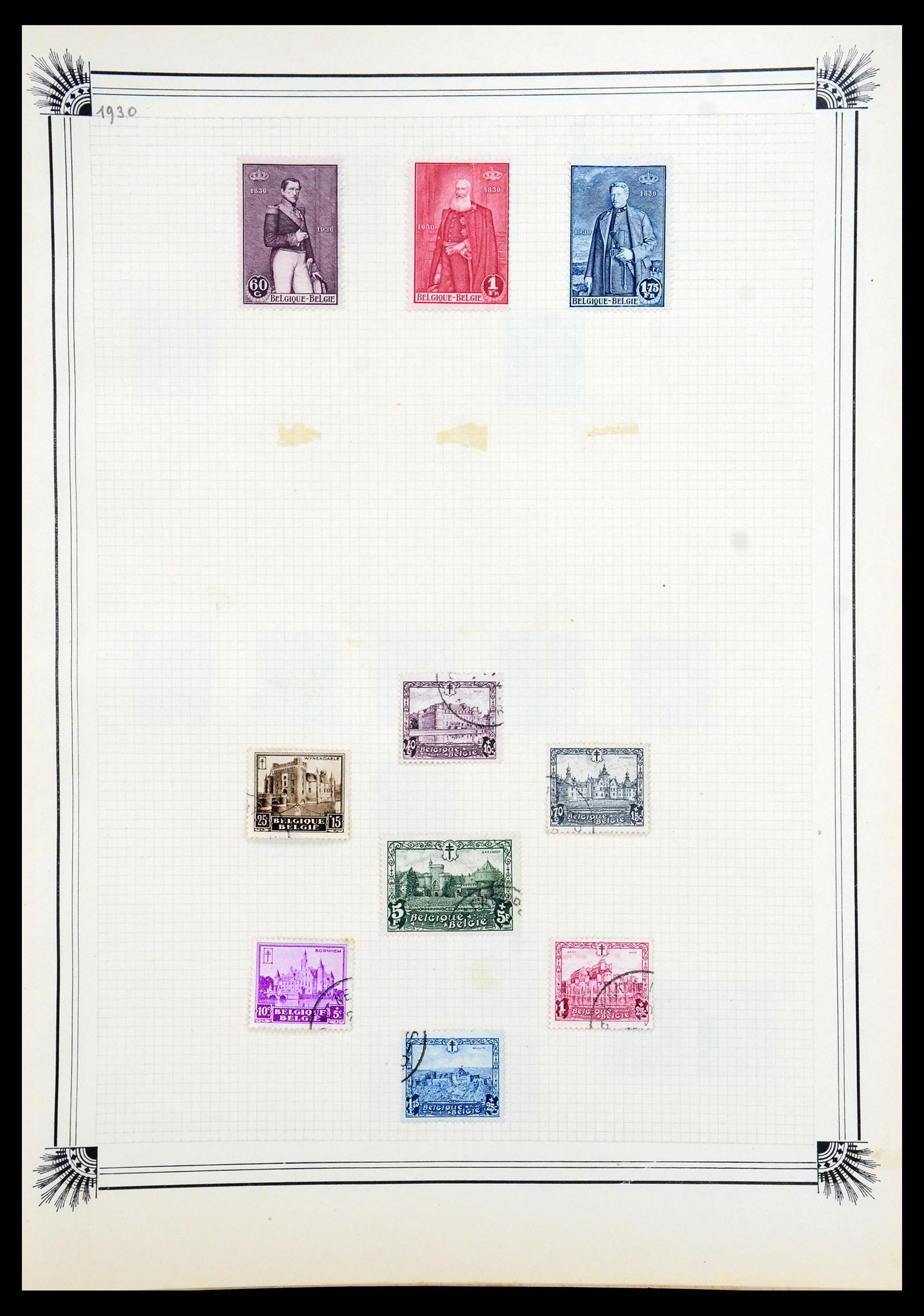 35918 028 - Postzegelverzameling 35918 Europese landen 1849-1940.