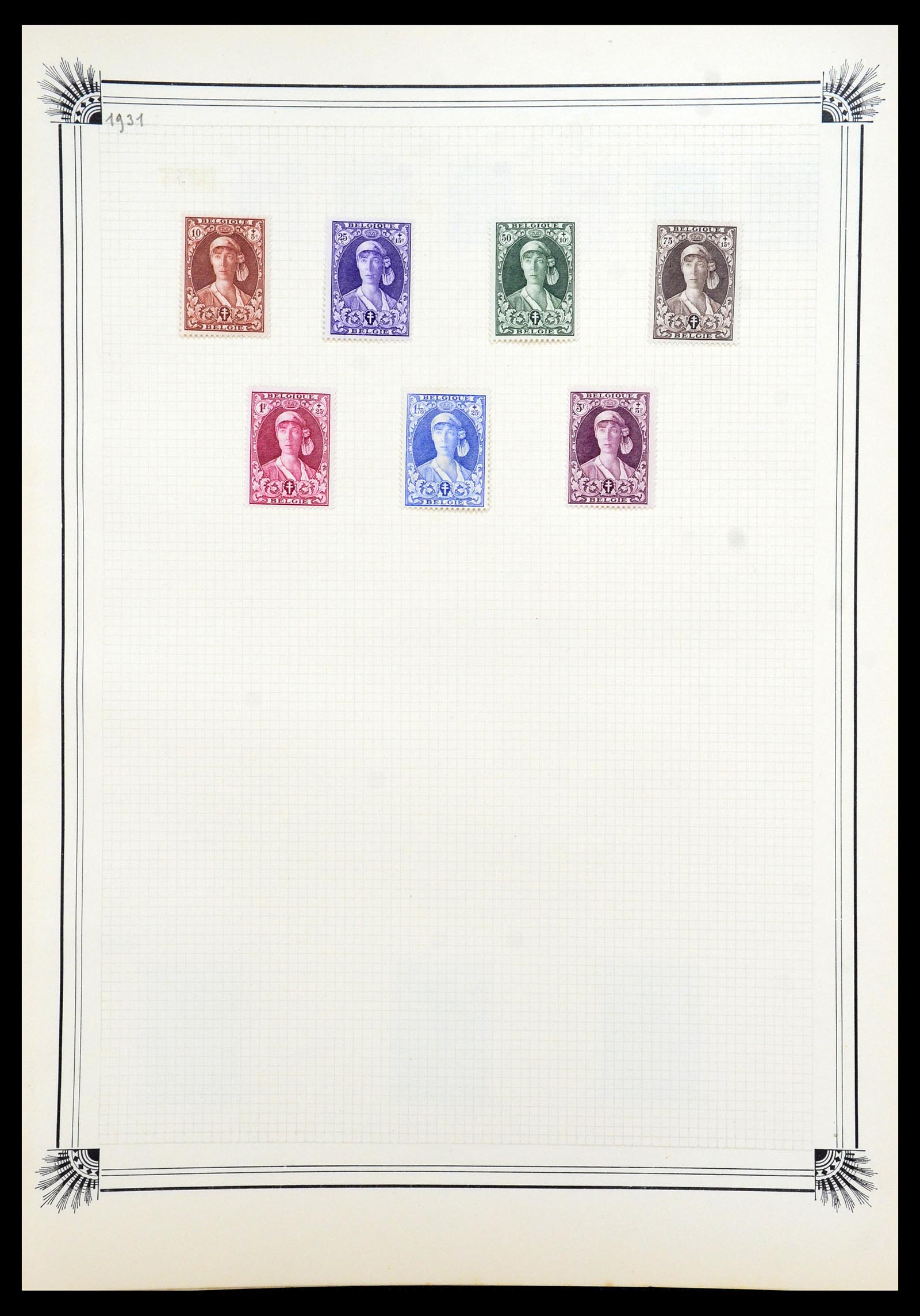 35918 030 - Postzegelverzameling 35918 Europese landen 1849-1940.