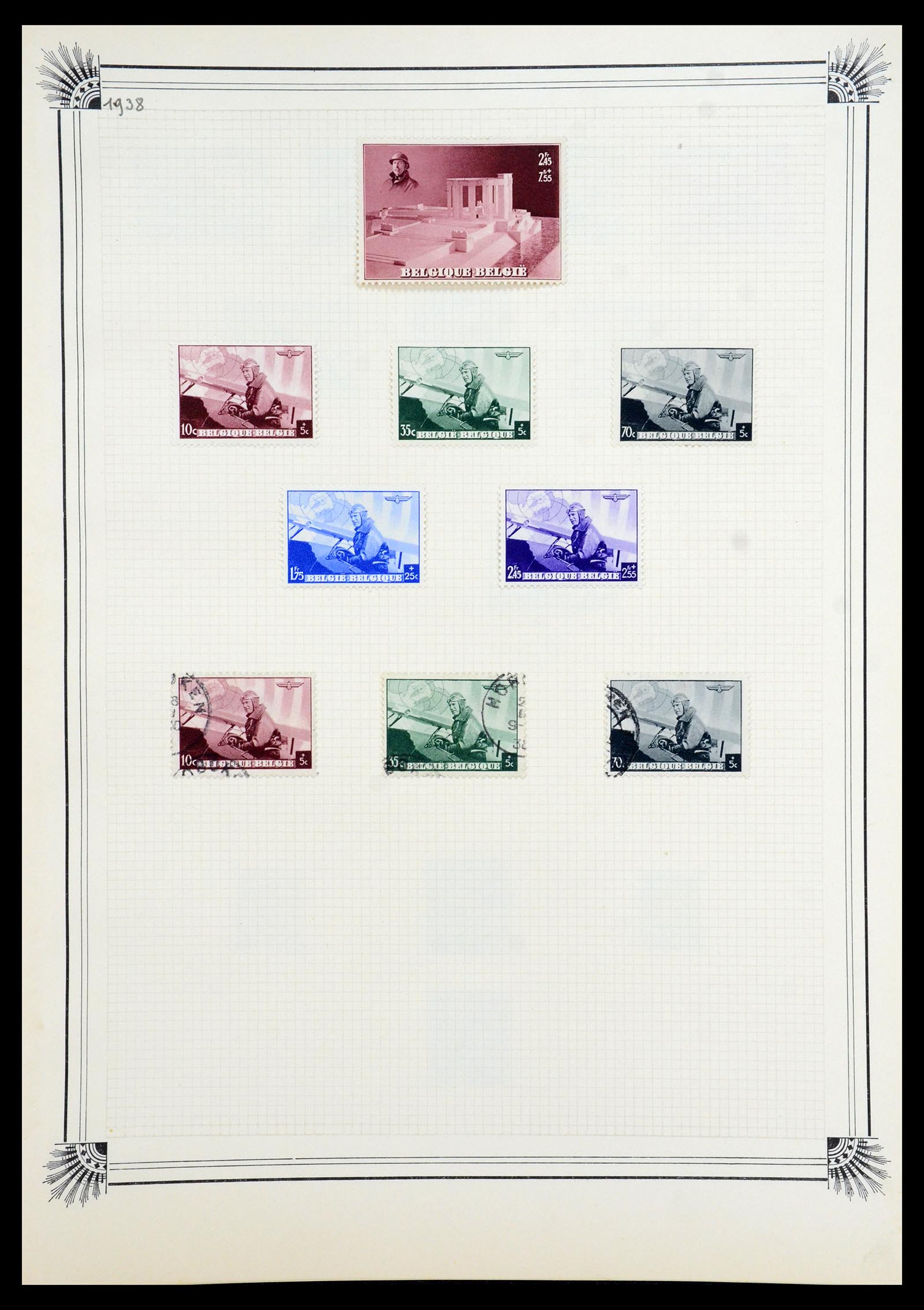 35918 040 - Postzegelverzameling 35918 Europese landen 1849-1940.