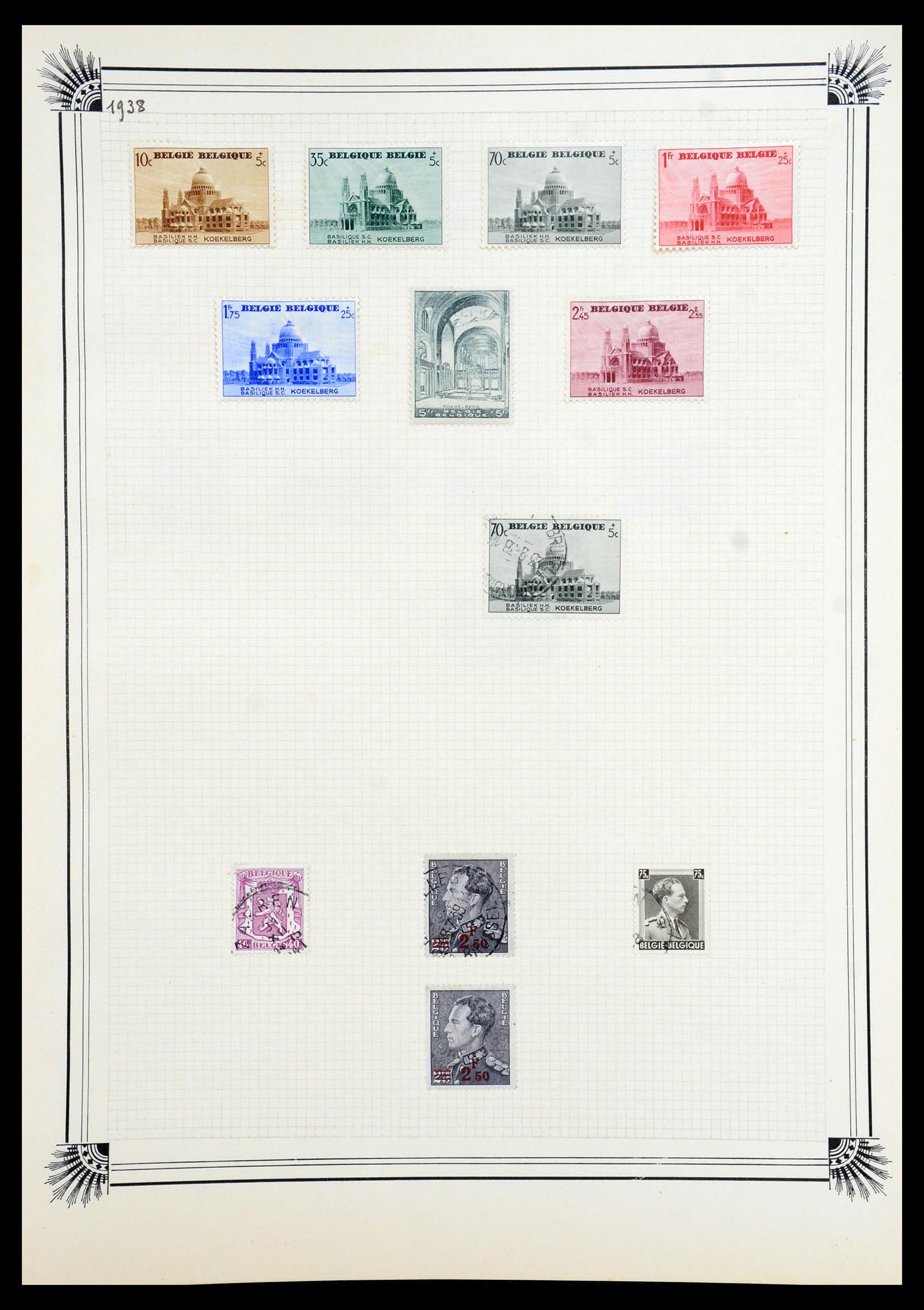 35918 041 - Postzegelverzameling 35918 Europese landen 1849-1940.