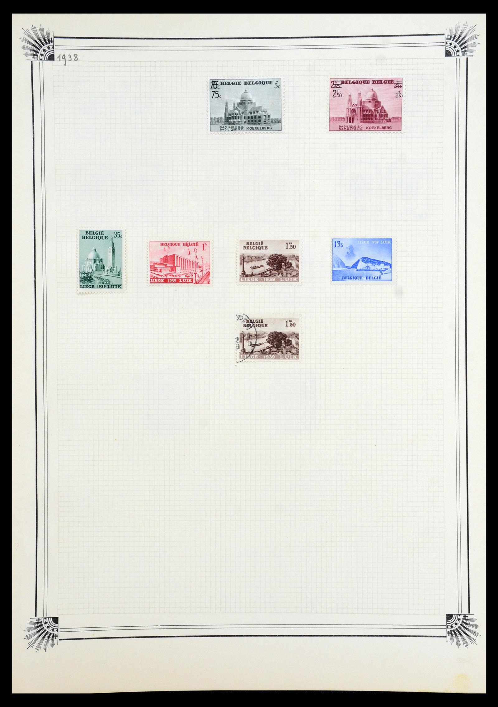 35918 042 - Postzegelverzameling 35918 Europese landen 1849-1940.