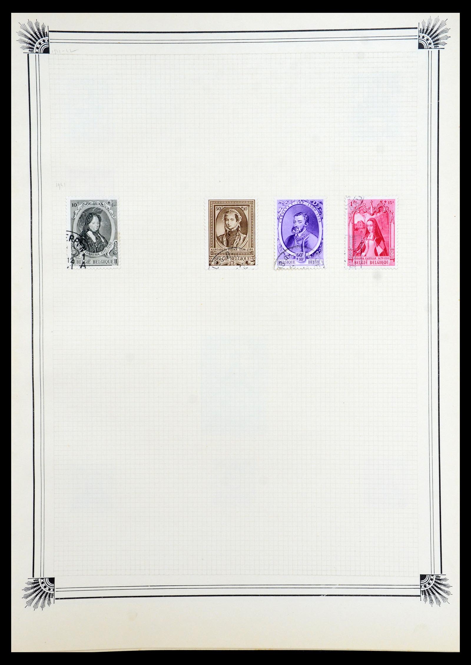 35918 048 - Postzegelverzameling 35918 Europese landen 1849-1940.