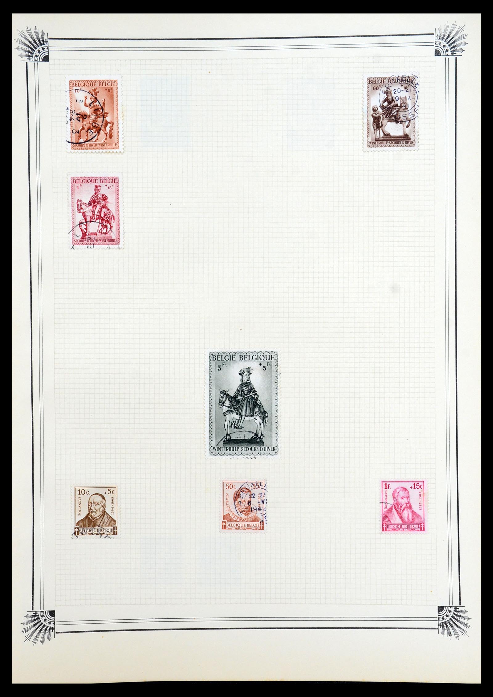35918 049 - Postzegelverzameling 35918 Europese landen 1849-1940.