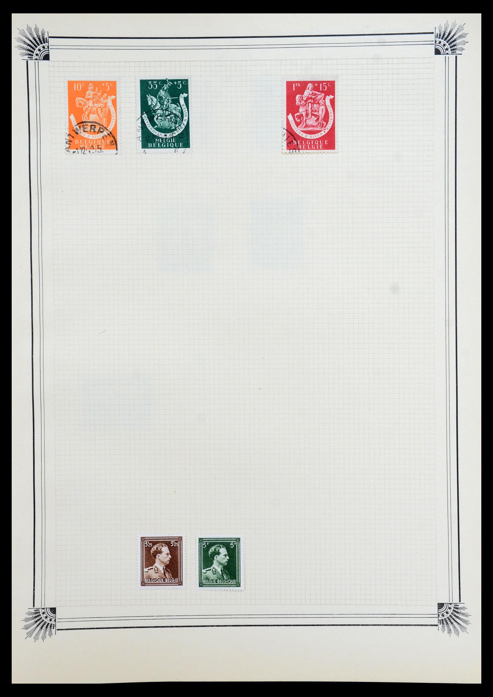 35918 050 - Postzegelverzameling 35918 Europese landen 1849-1940.
