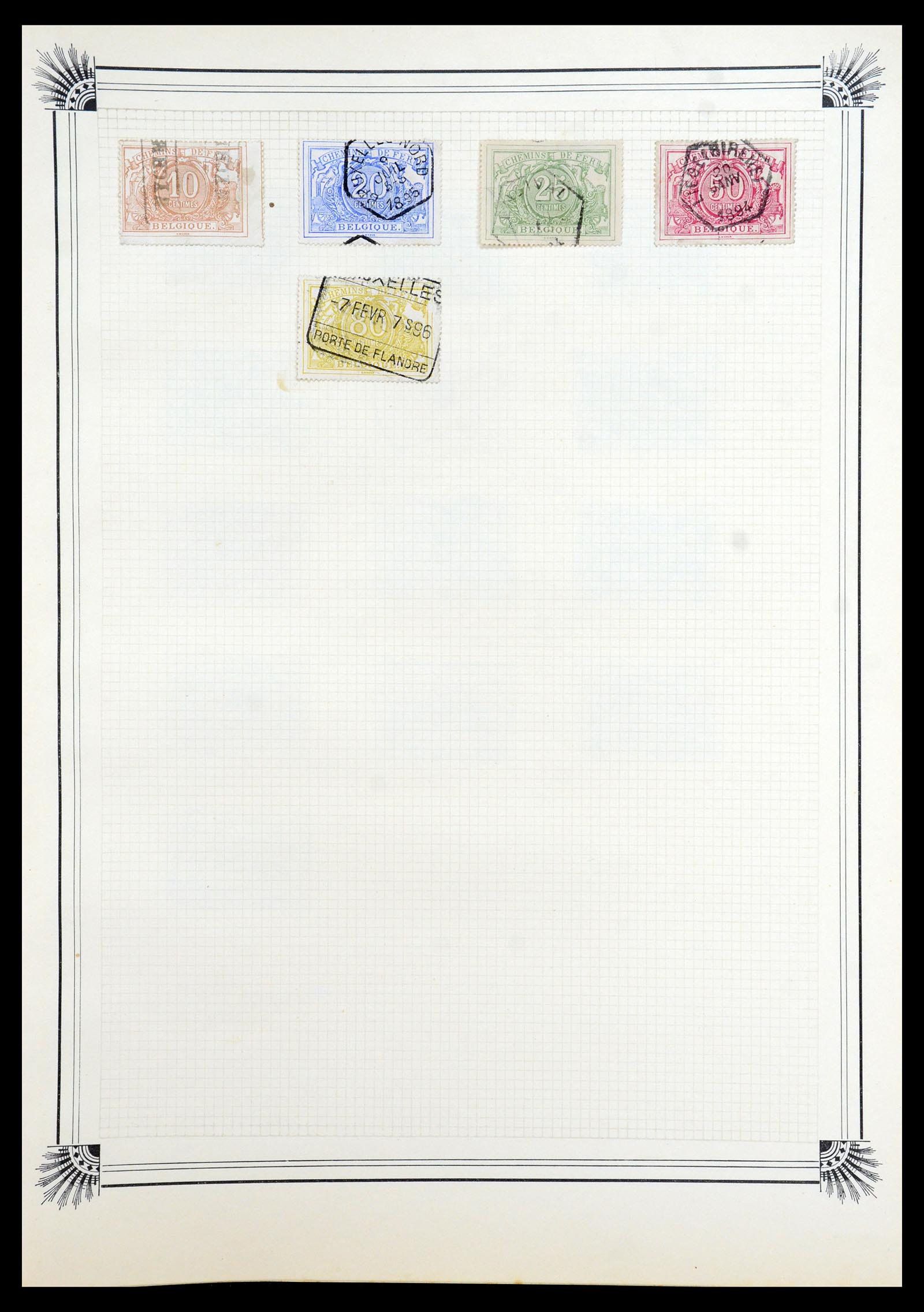 35918 057 - Postzegelverzameling 35918 Europese landen 1849-1940.