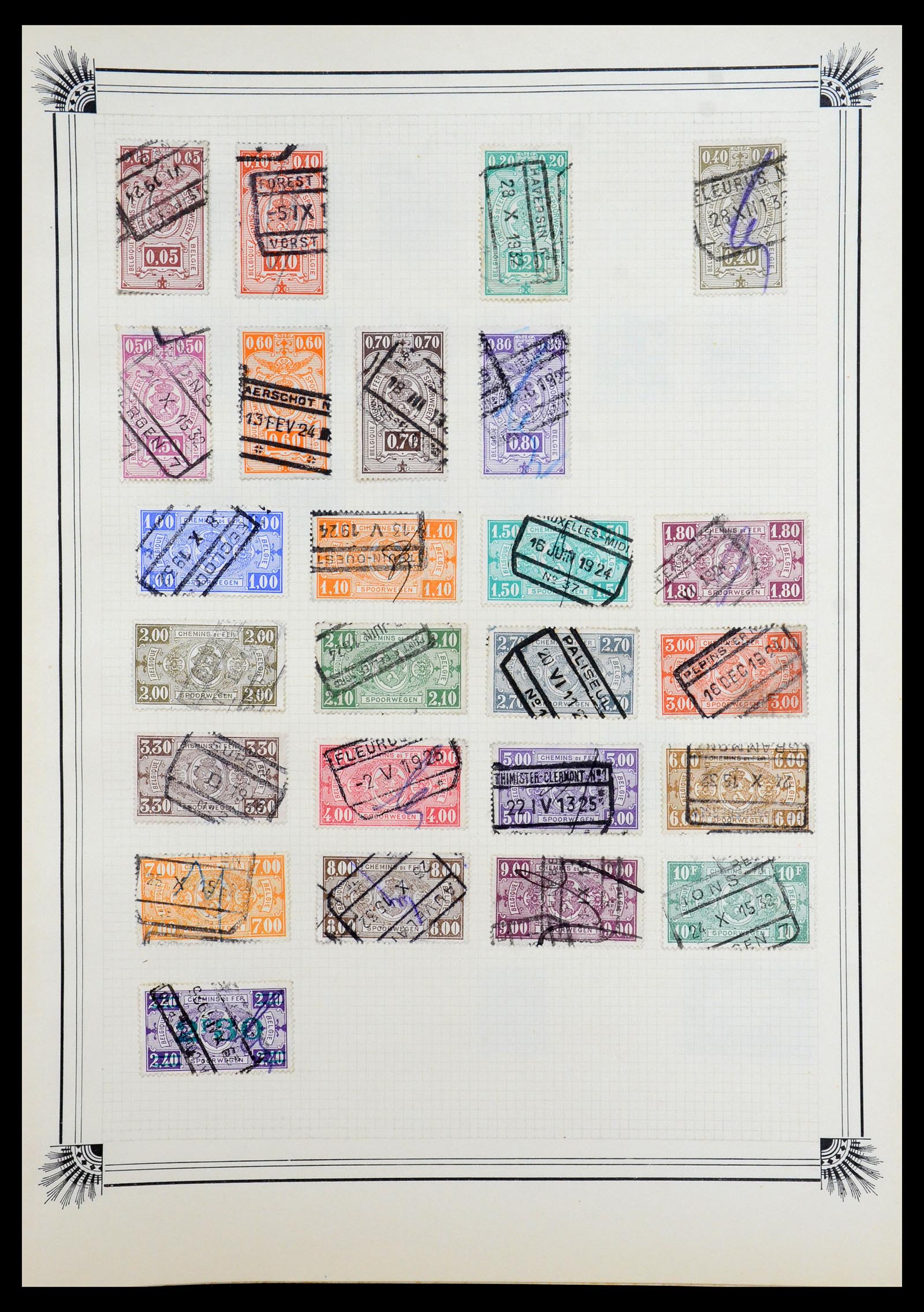 35918 062 - Postzegelverzameling 35918 Europese landen 1849-1940.