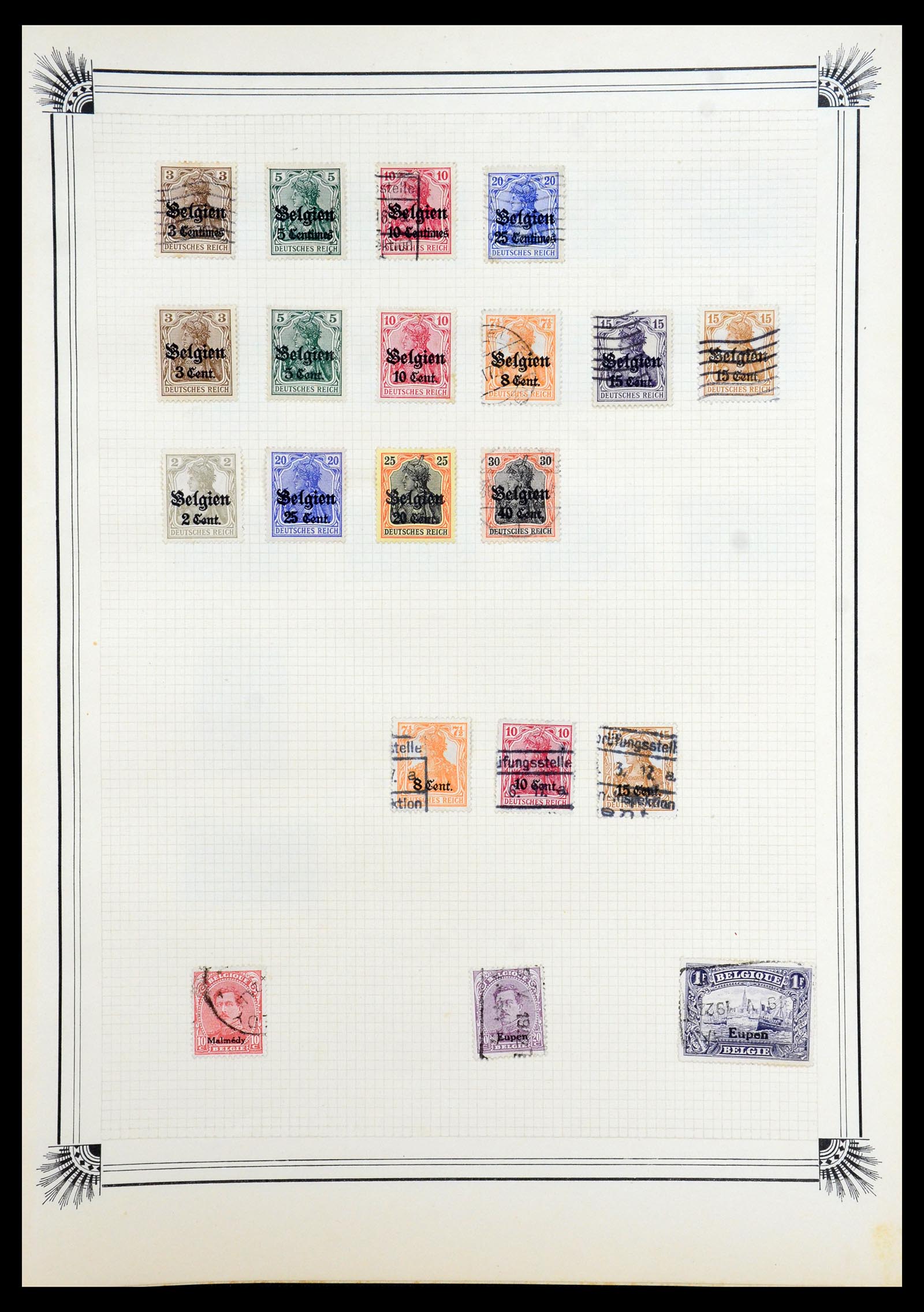 35918 063 - Postzegelverzameling 35918 Europese landen 1849-1940.