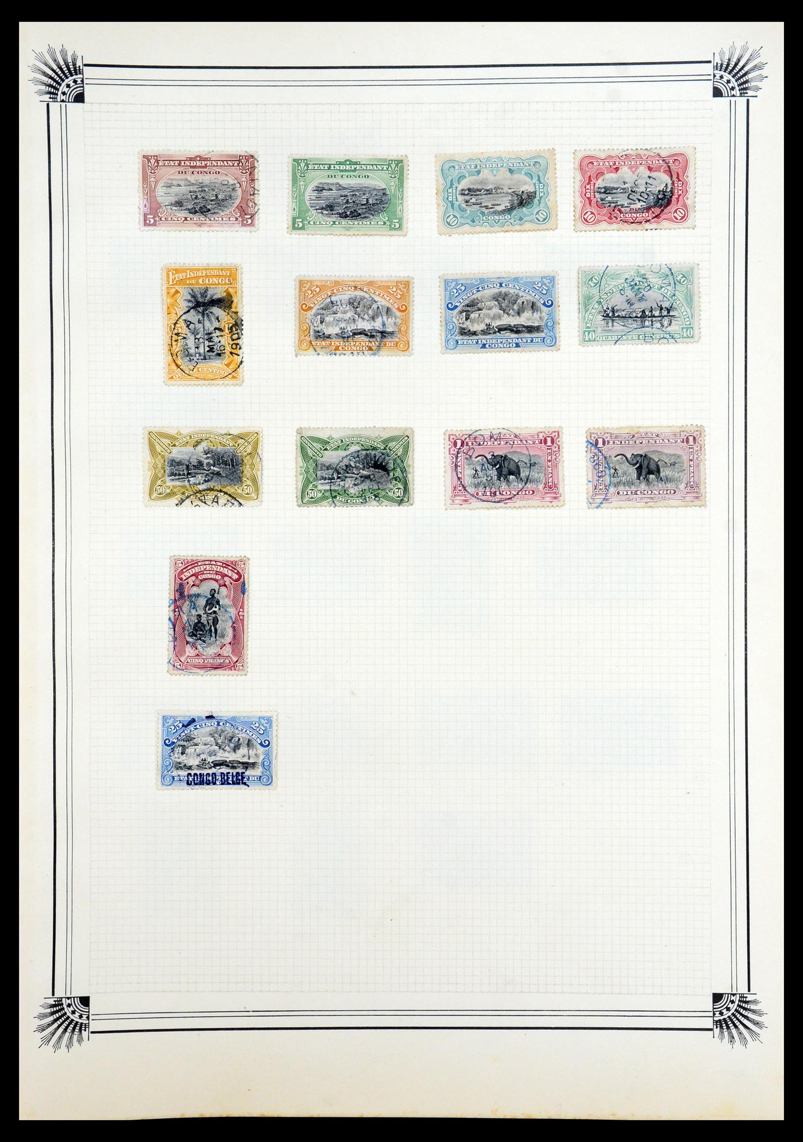 35918 064 - Postzegelverzameling 35918 Europese landen 1849-1940.