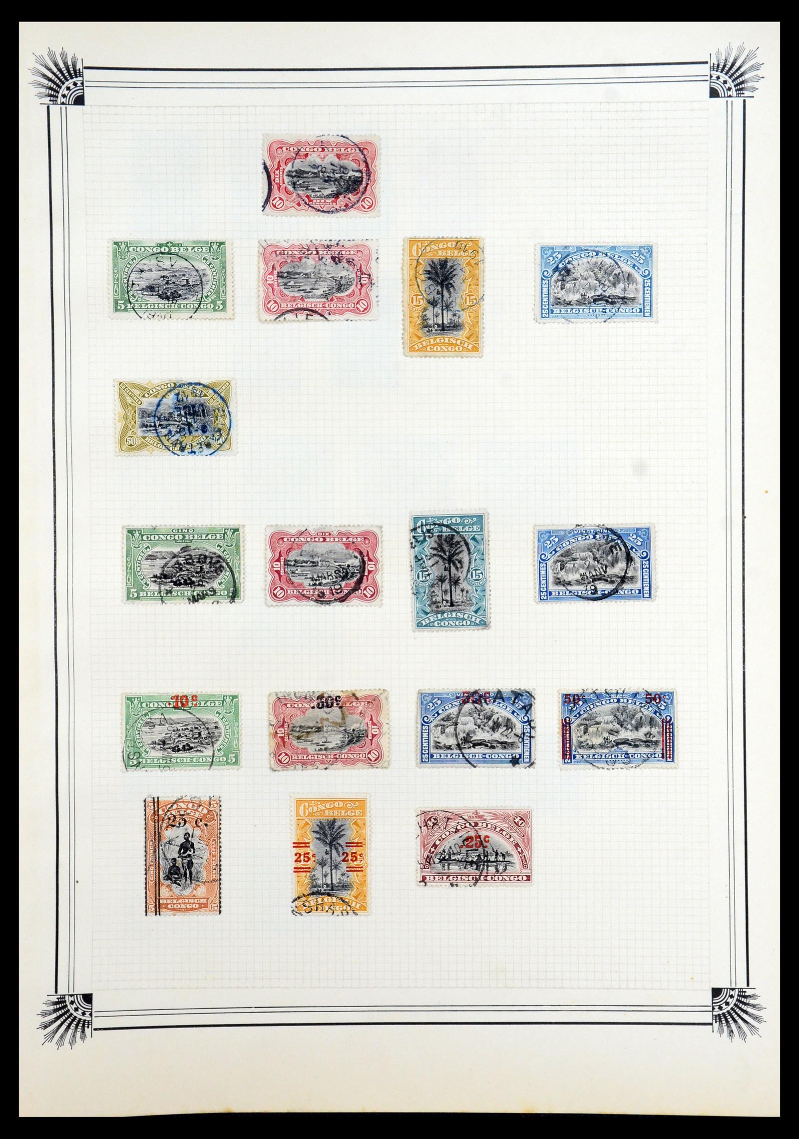 35918 065 - Postzegelverzameling 35918 Europese landen 1849-1940.