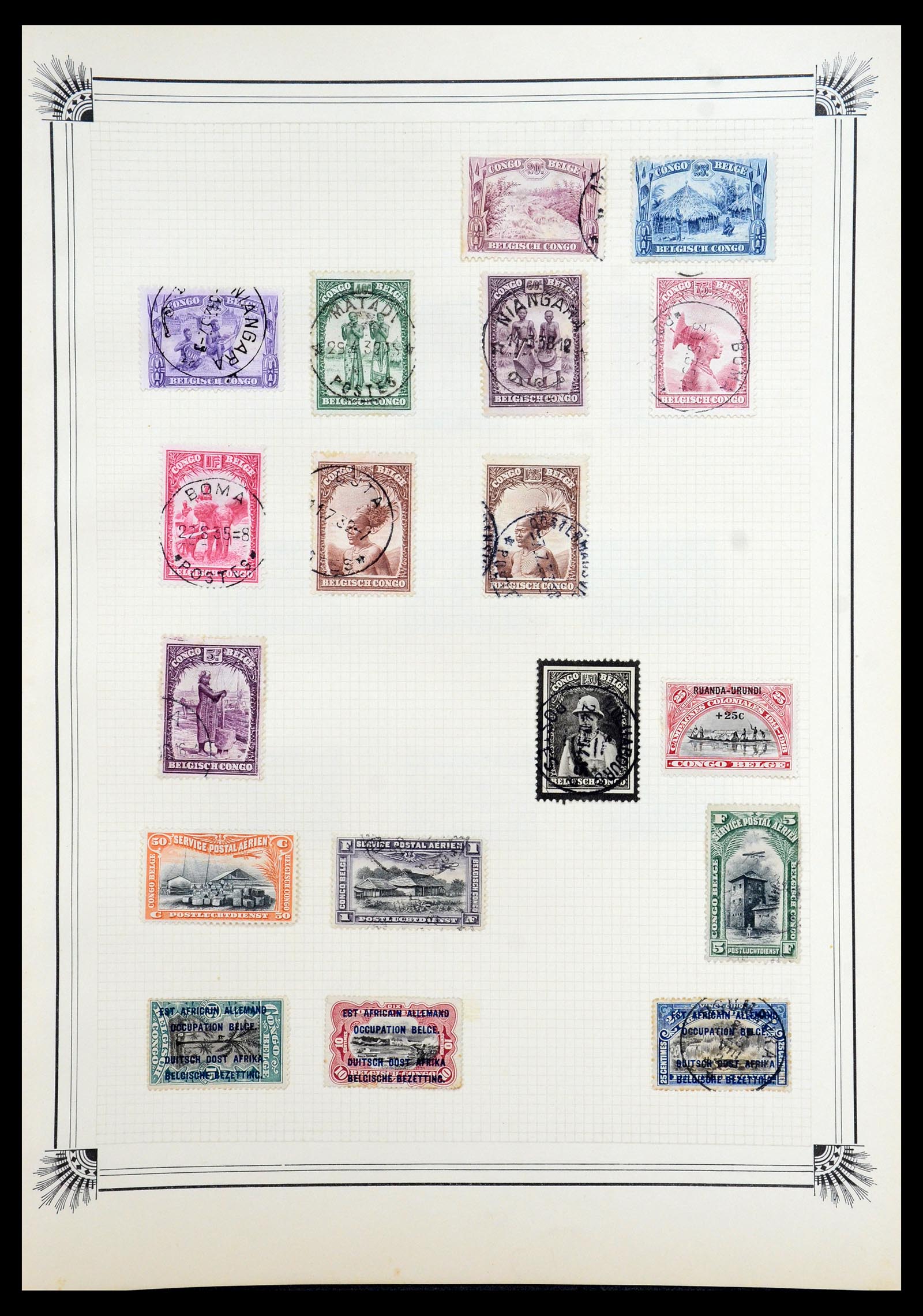 35918 067 - Postzegelverzameling 35918 Europese landen 1849-1940.