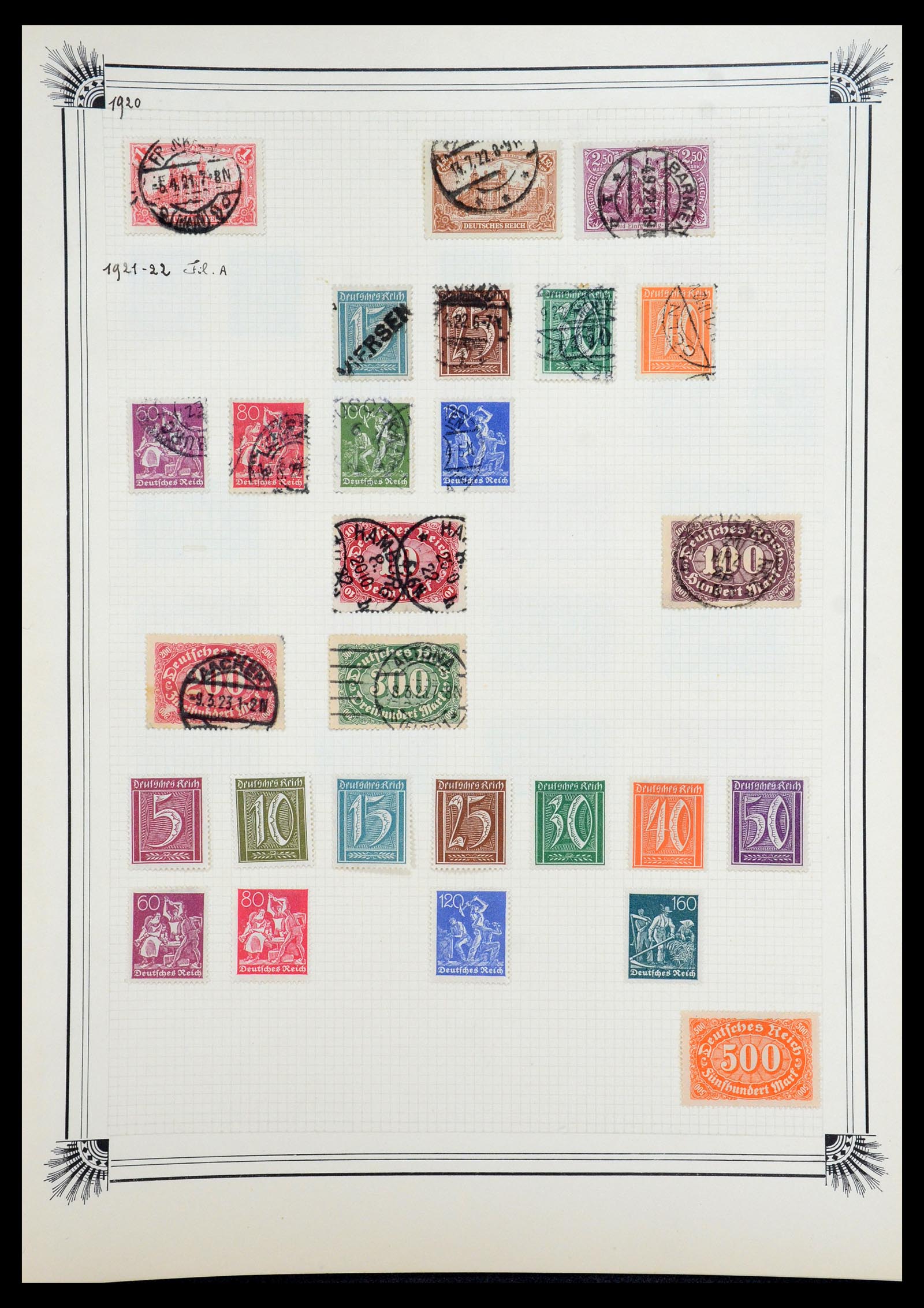 35918 072 - Stamp Collection 35918 European countries 1849-1940.