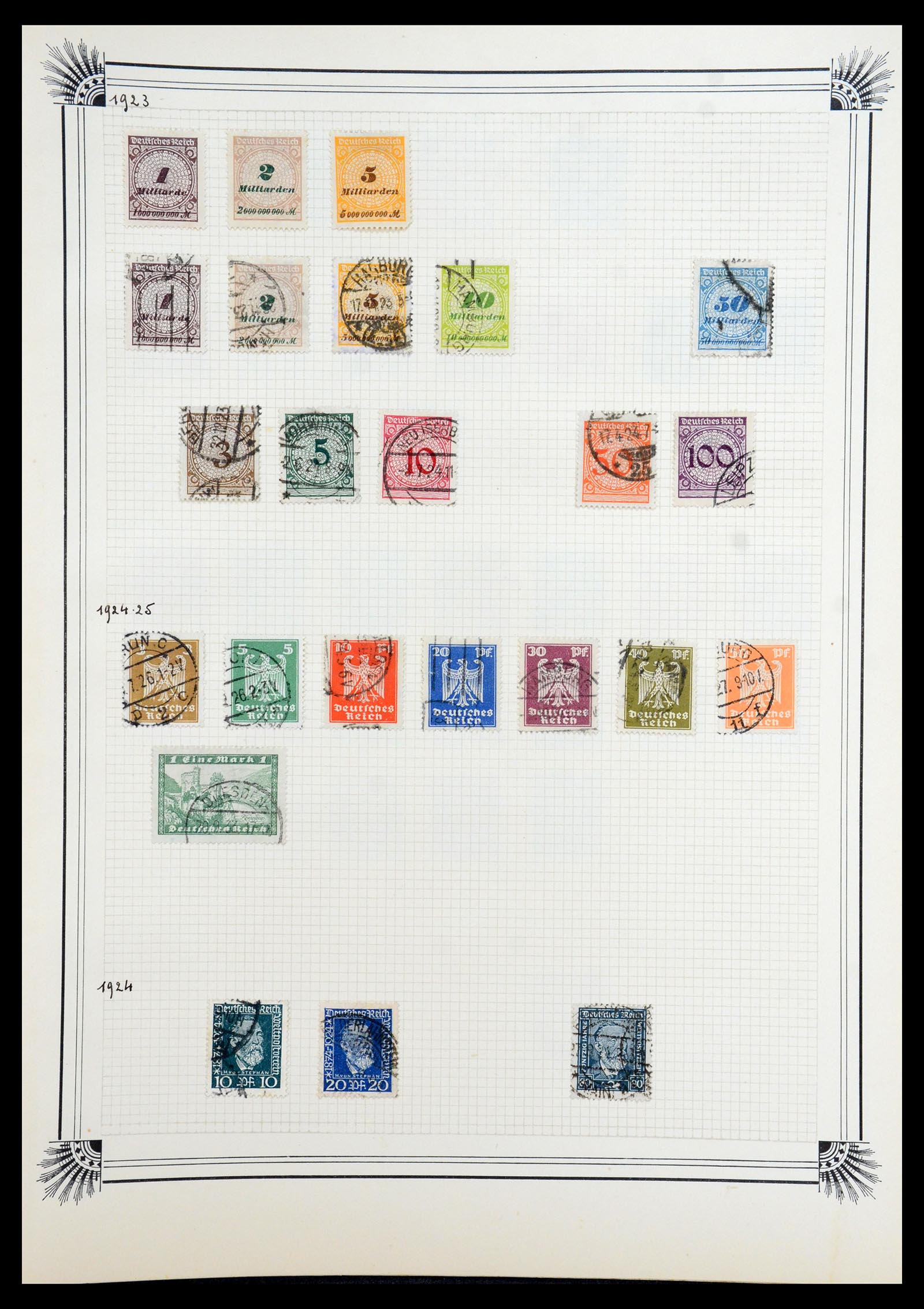 35918 080 - Postzegelverzameling 35918 Europese landen 1849-1940.