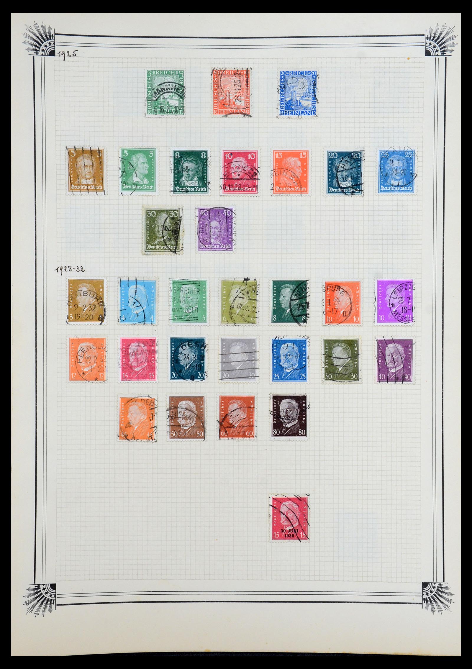 35918 081 - Postzegelverzameling 35918 Europese landen 1849-1940.