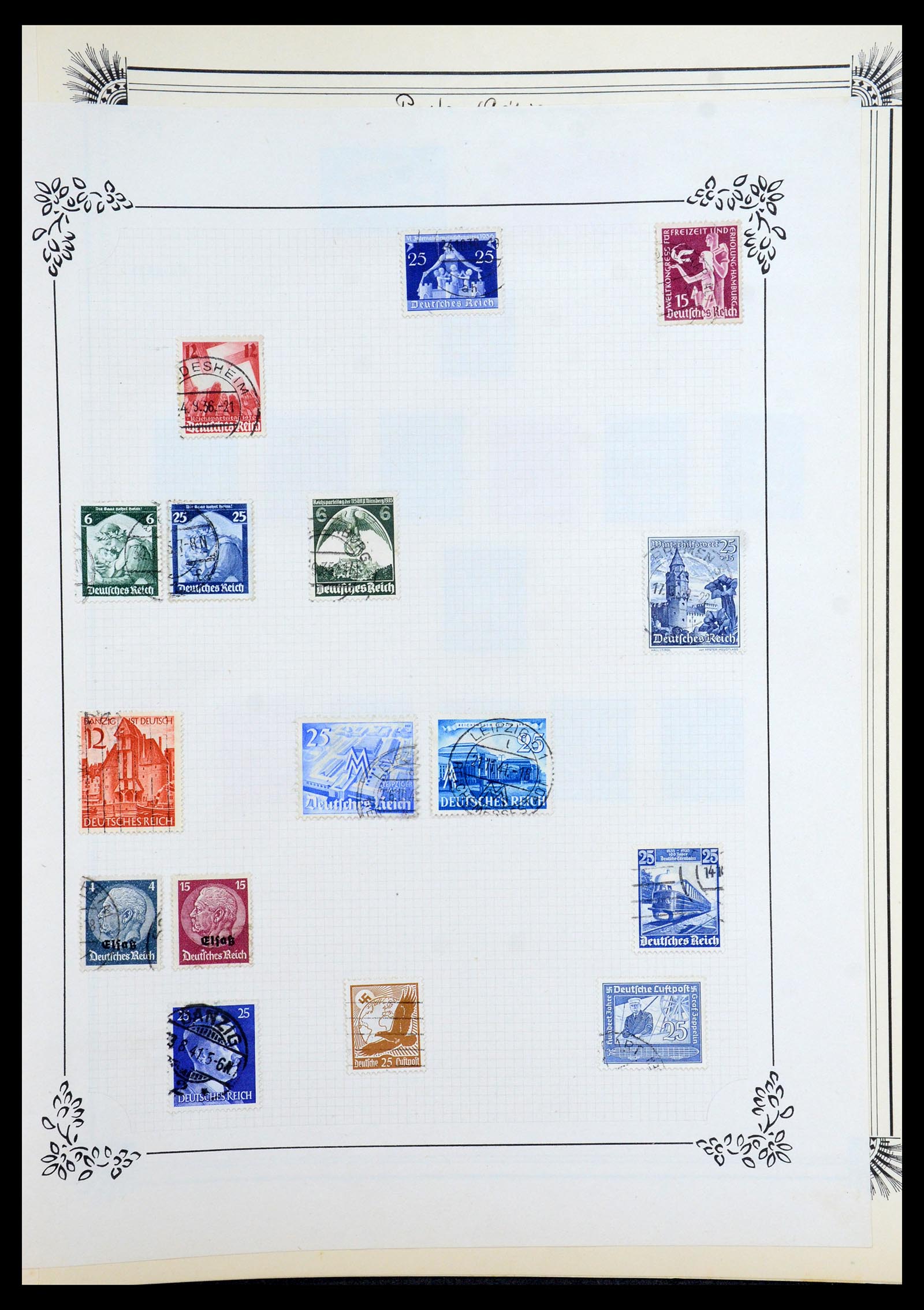 35918 083 - Stamp Collection 35918 European countries 1849-1940.