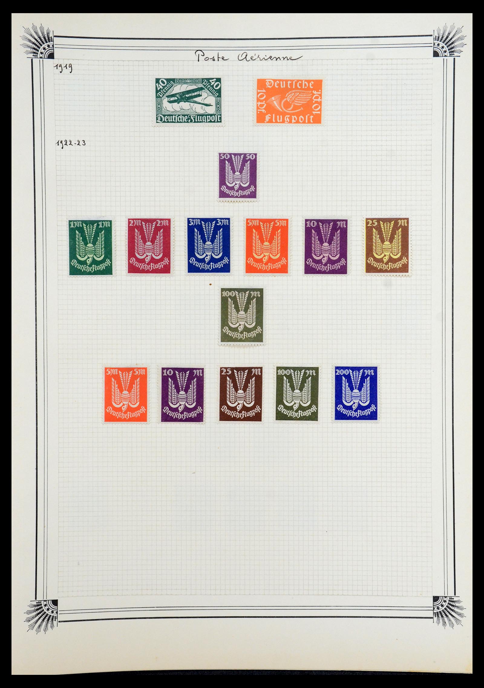 35918 084 - Postzegelverzameling 35918 Europese landen 1849-1940.