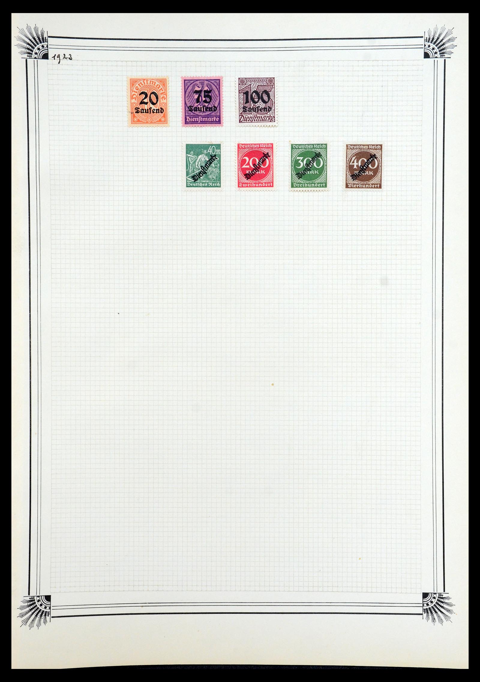 35918 086 - Postzegelverzameling 35918 Europese landen 1849-1940.