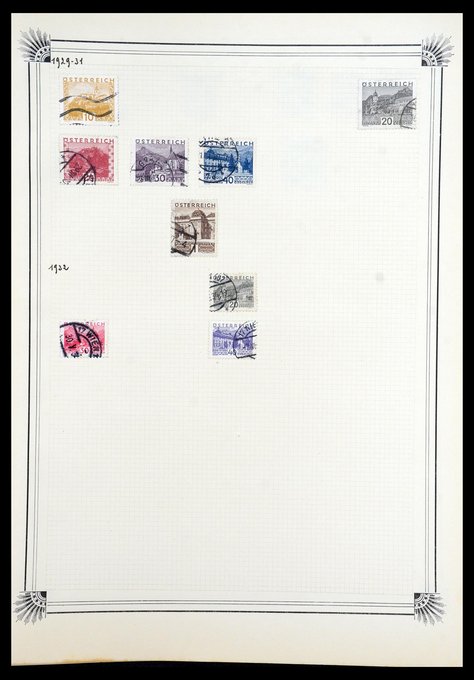 35918 095 - Postzegelverzameling 35918 Europese landen 1849-1940.